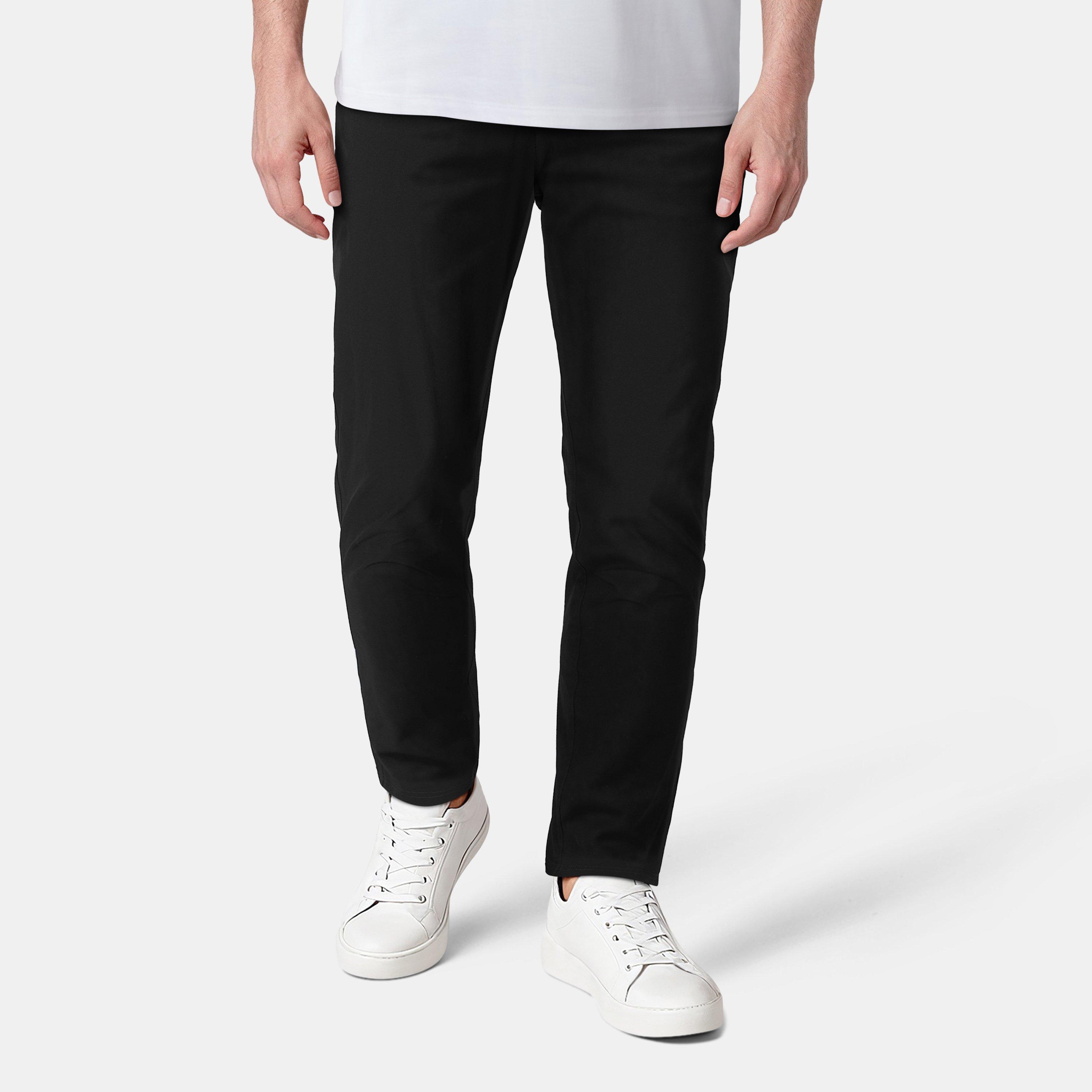 Jet Black - Lyle and Scott - Golf Technical Trousers - 3