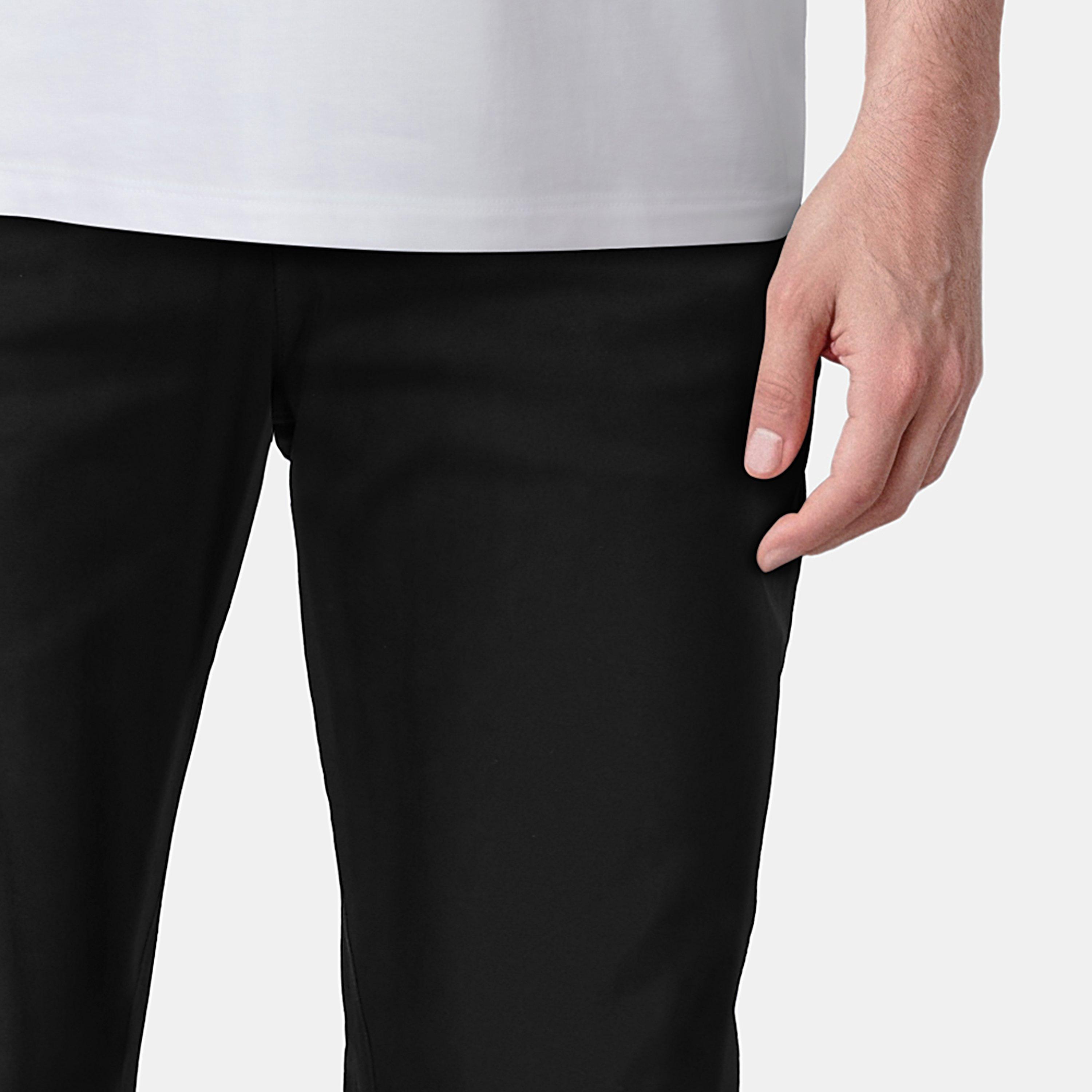 Jet Black - Lyle and Scott - Golf Technical Trousers - 5
