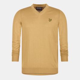 Lyle and Scott Golf V Neck Jumper