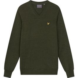 Lyle and Scott Golf V Neck Jumper