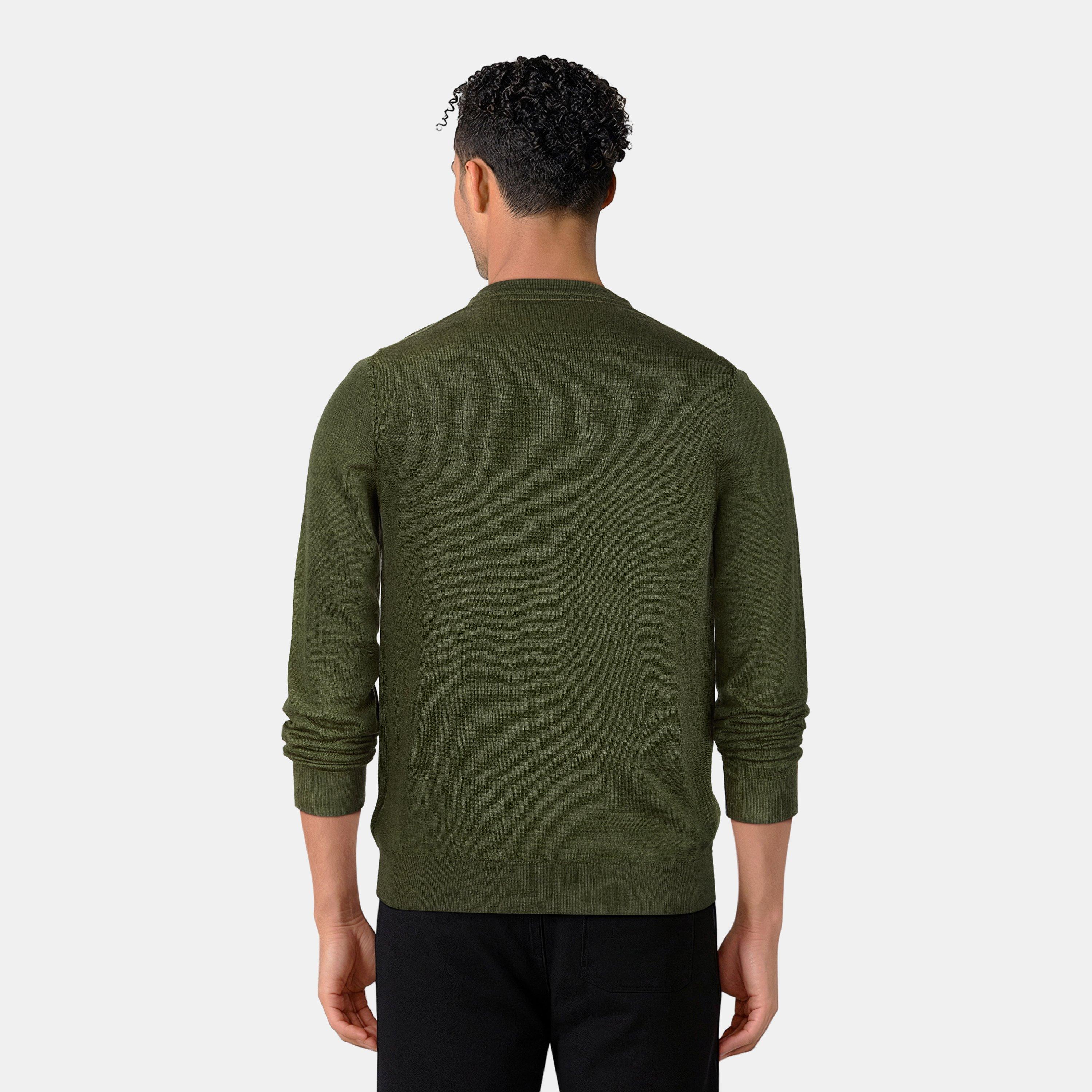 Verde Cactus - Lyle and Scott - Golf V Neck Jumper - 4