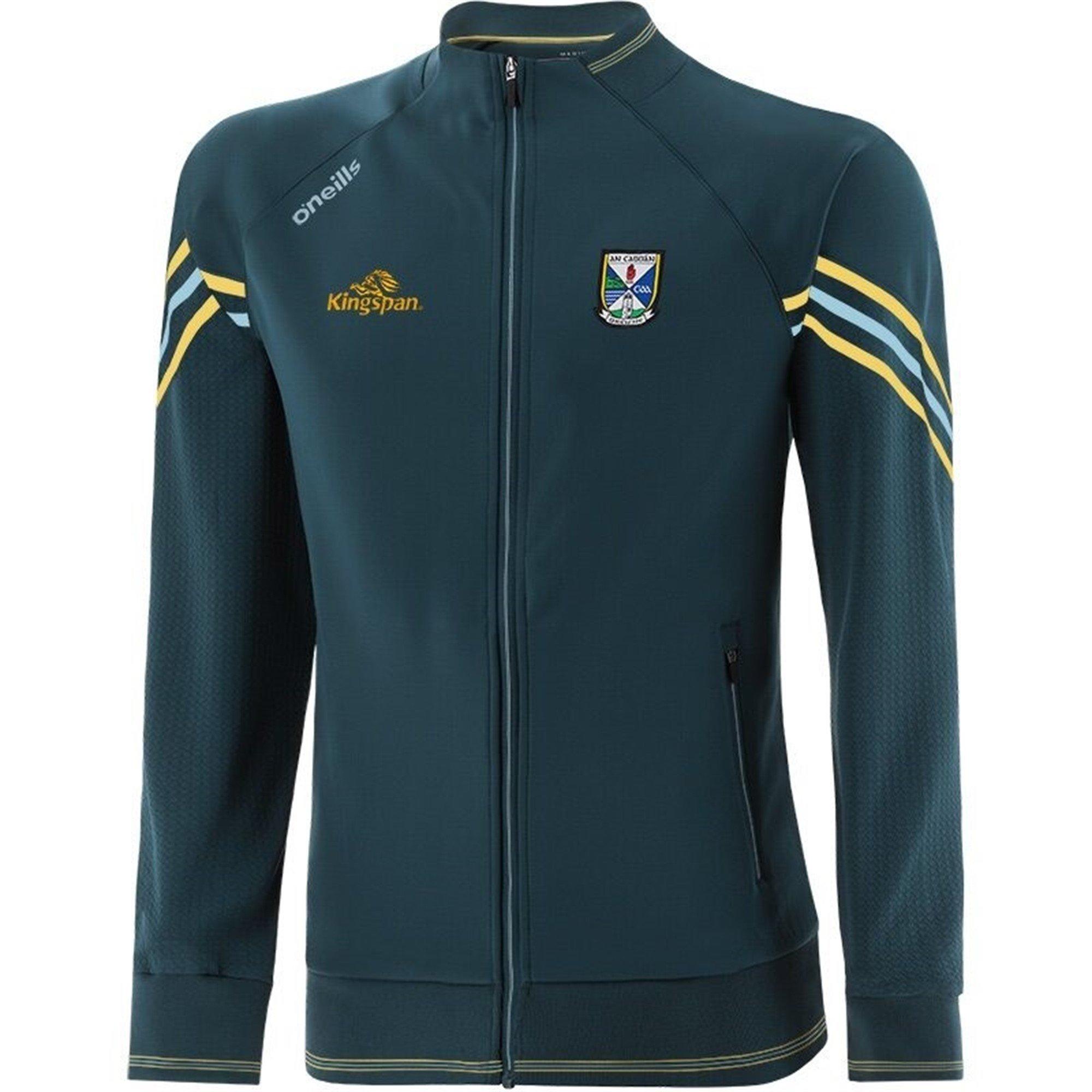 Teal/Sun/Blue - ONeills - Cavan Weston Full Zip Hybrid Top Senior - 1