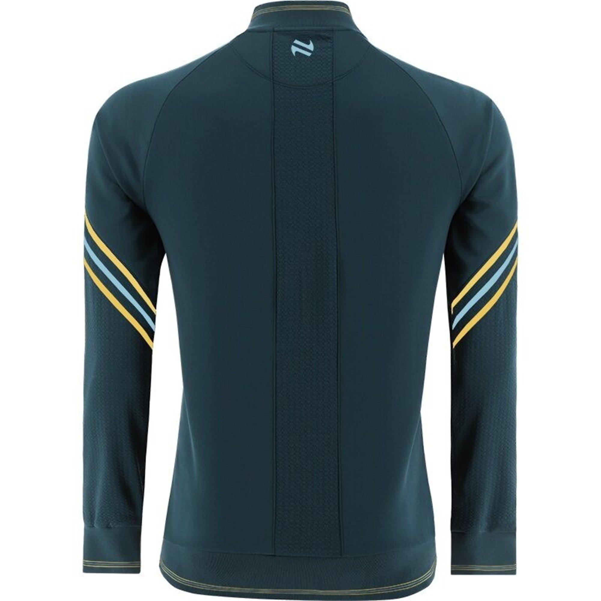 Teal/Sun/Blue - ONeills - Cavan Weston Full Zip Hybrid Top Senior - 2