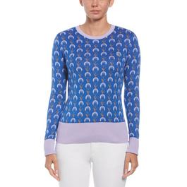 Original Penguin Golf Jacquard Floral Pullover