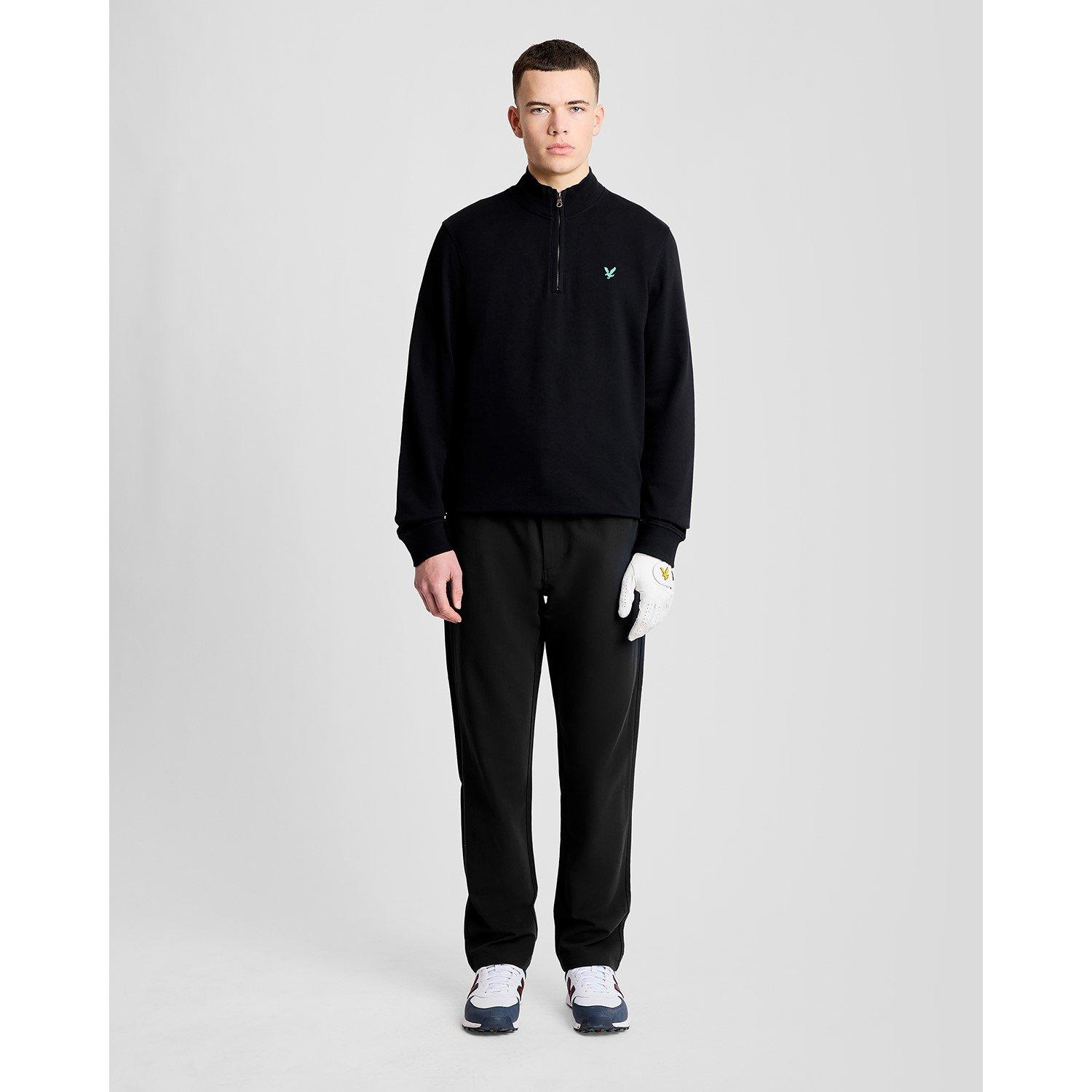 Z865 Negro Jet - Lyle and Scott - Lyle Golf 1/4 Zp Mid Sn61 - 2