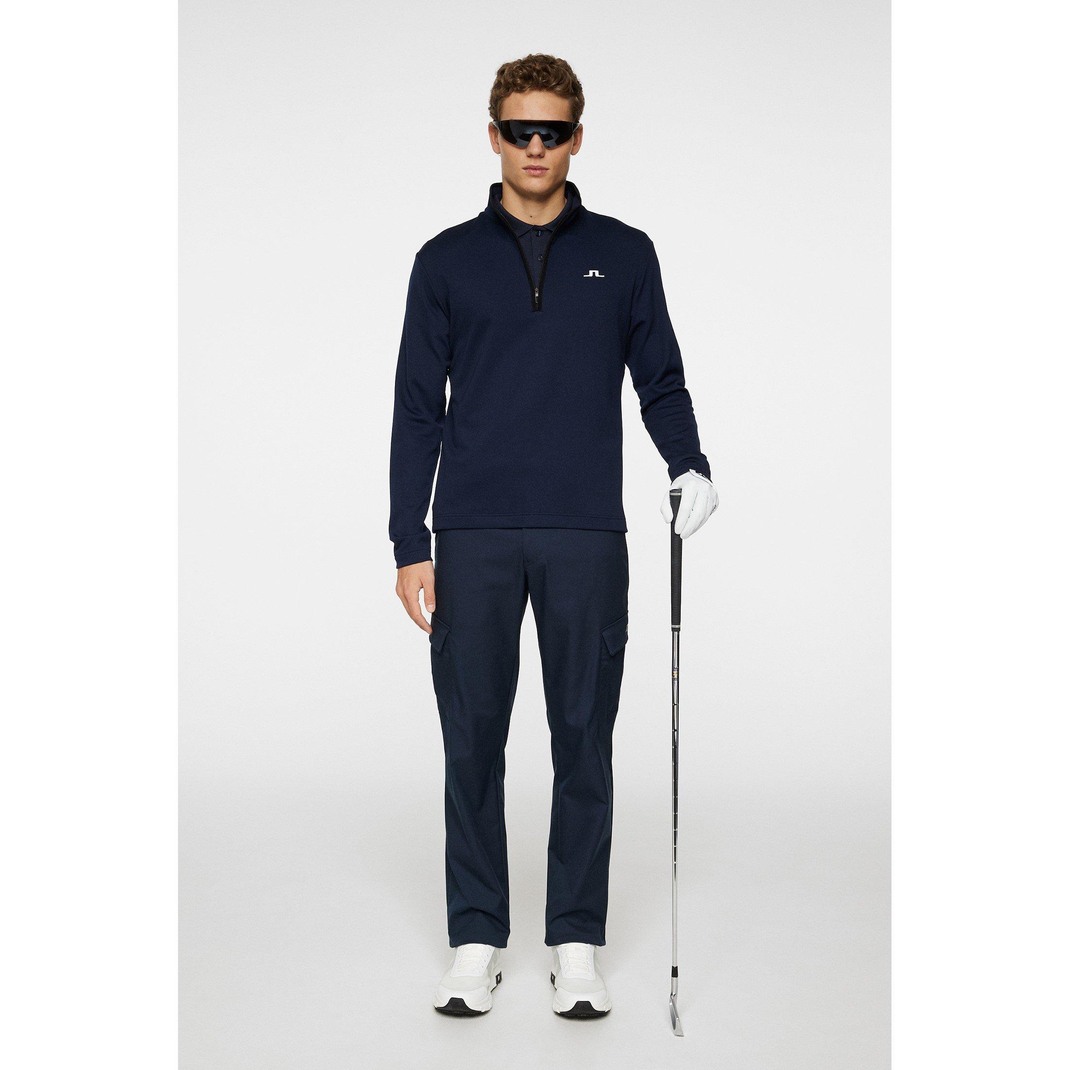 JL Navy - J Lindeberg Golf - Men's Pullover Jumper - 4