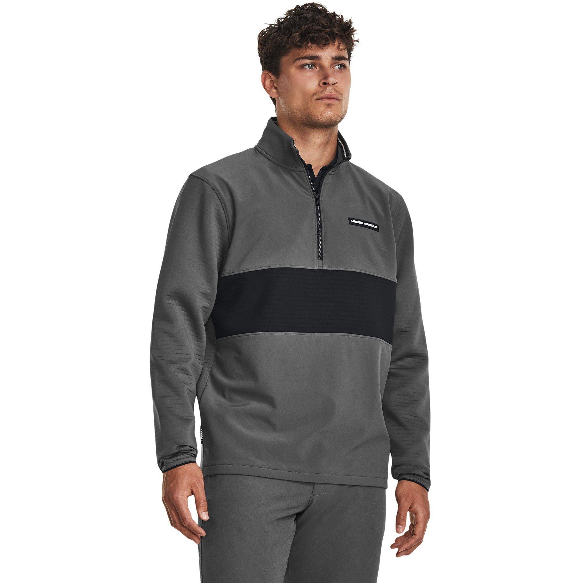 Grey - Under Armour - Men's Daytona Crew Neck Jumper - 3