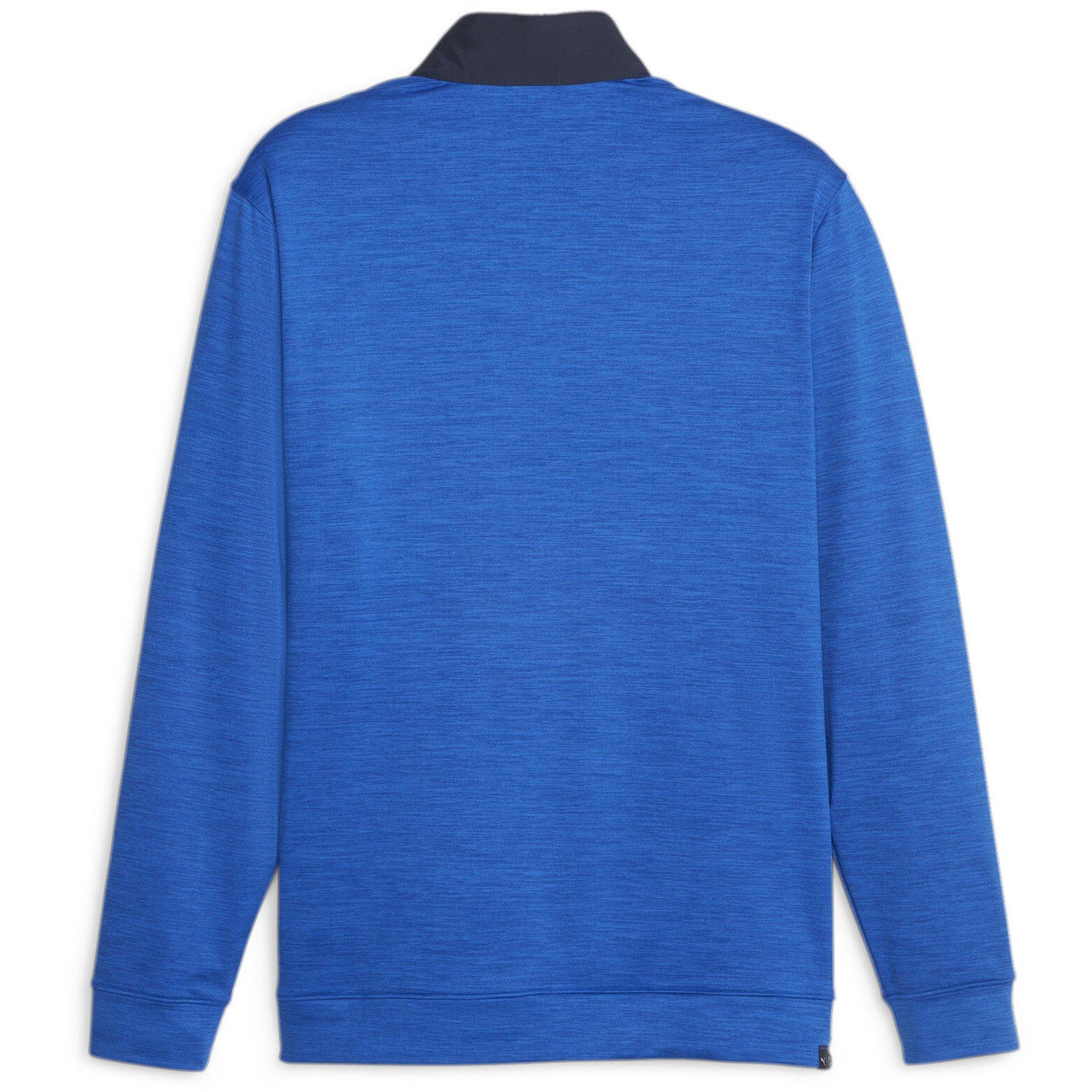 Navy/Blue - Puma - Men's Cloudspun Zip Pullover - 2
