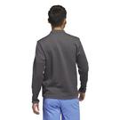 Gris carbone - adidas - Microdot 1/4 Zip Golf Sweatshirt Mens - 3
