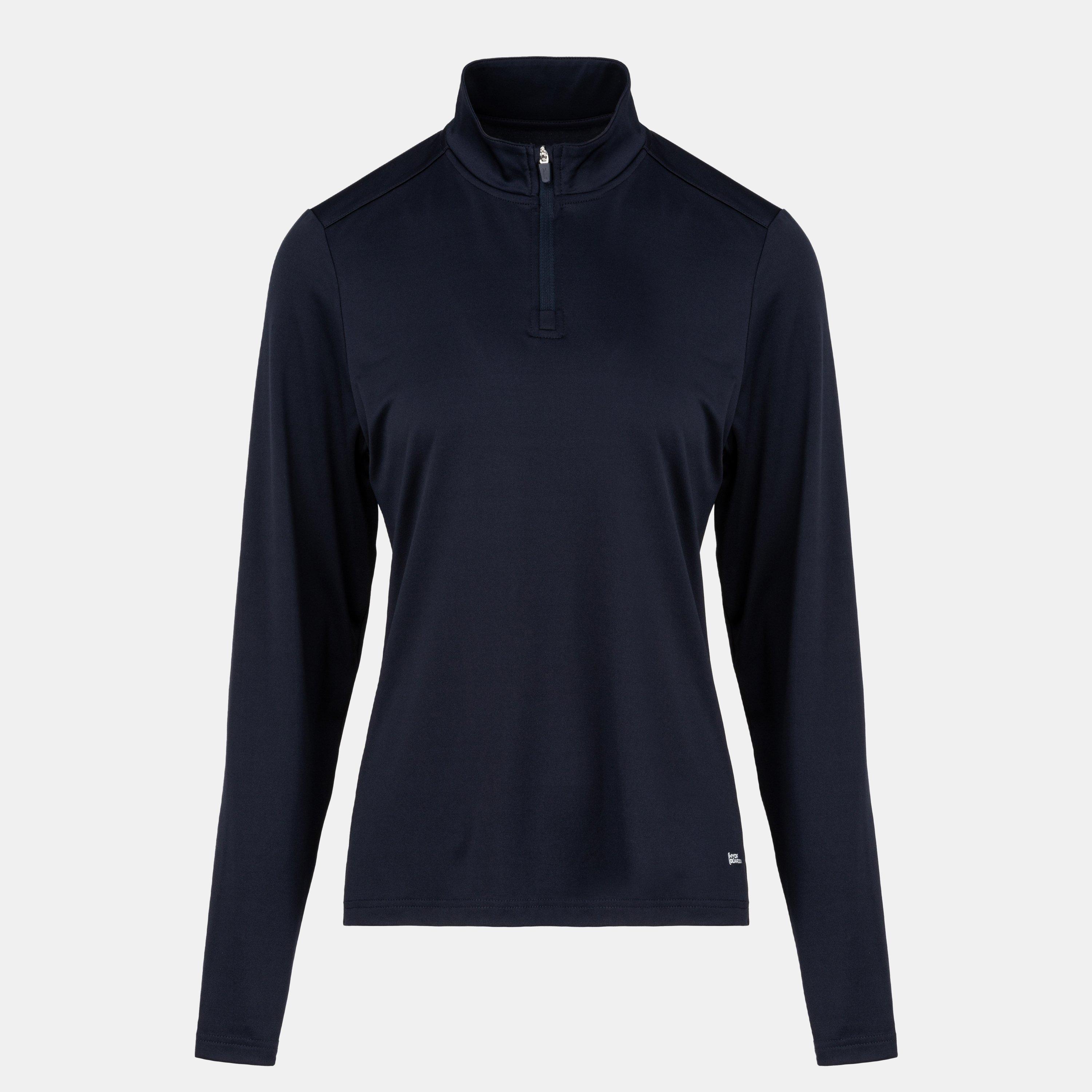 Slazenger Women's Golf Pullover Zip Top - Navy - 10 (38)