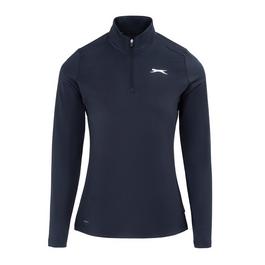 Slazenger Pullover Zip Top Womens