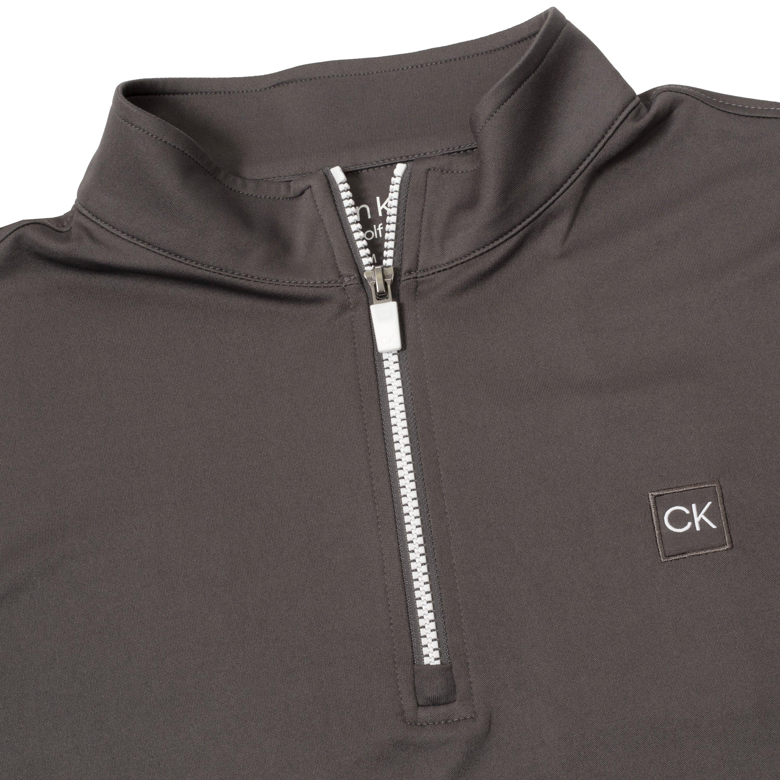 Charcoal - Calvin Klein Golf - Men's Pullover Jumper - 3