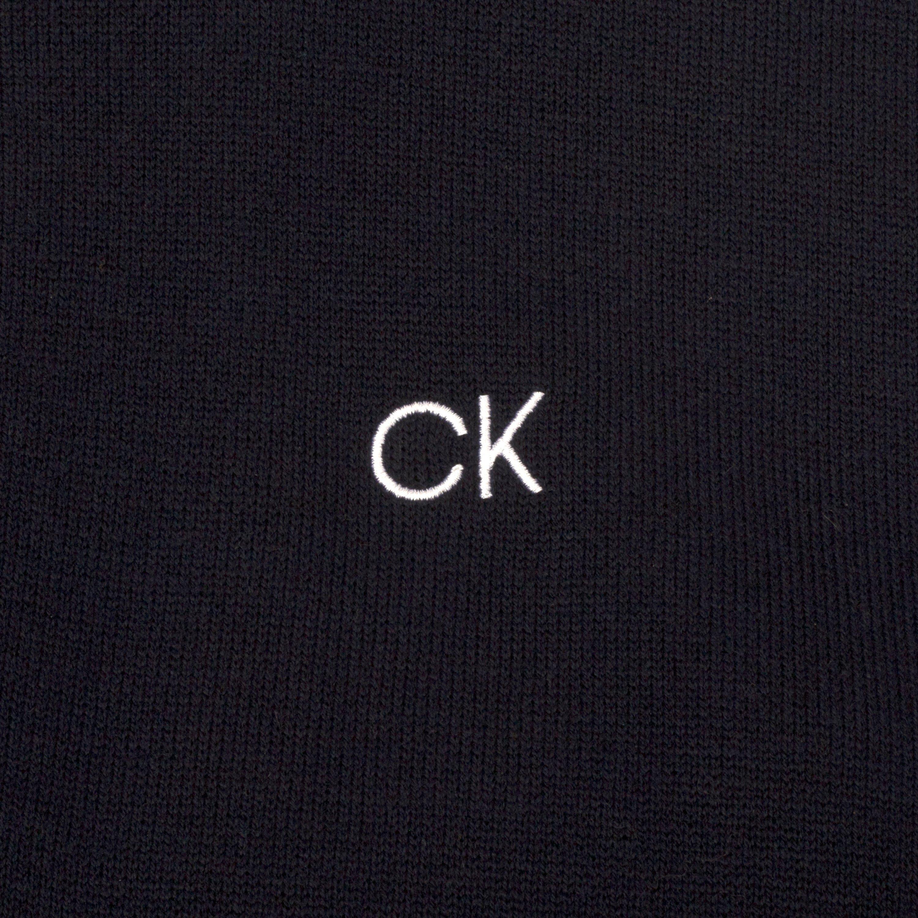 Navy - Calvin Klein Golf - Men's Half Zip Jumper - 4