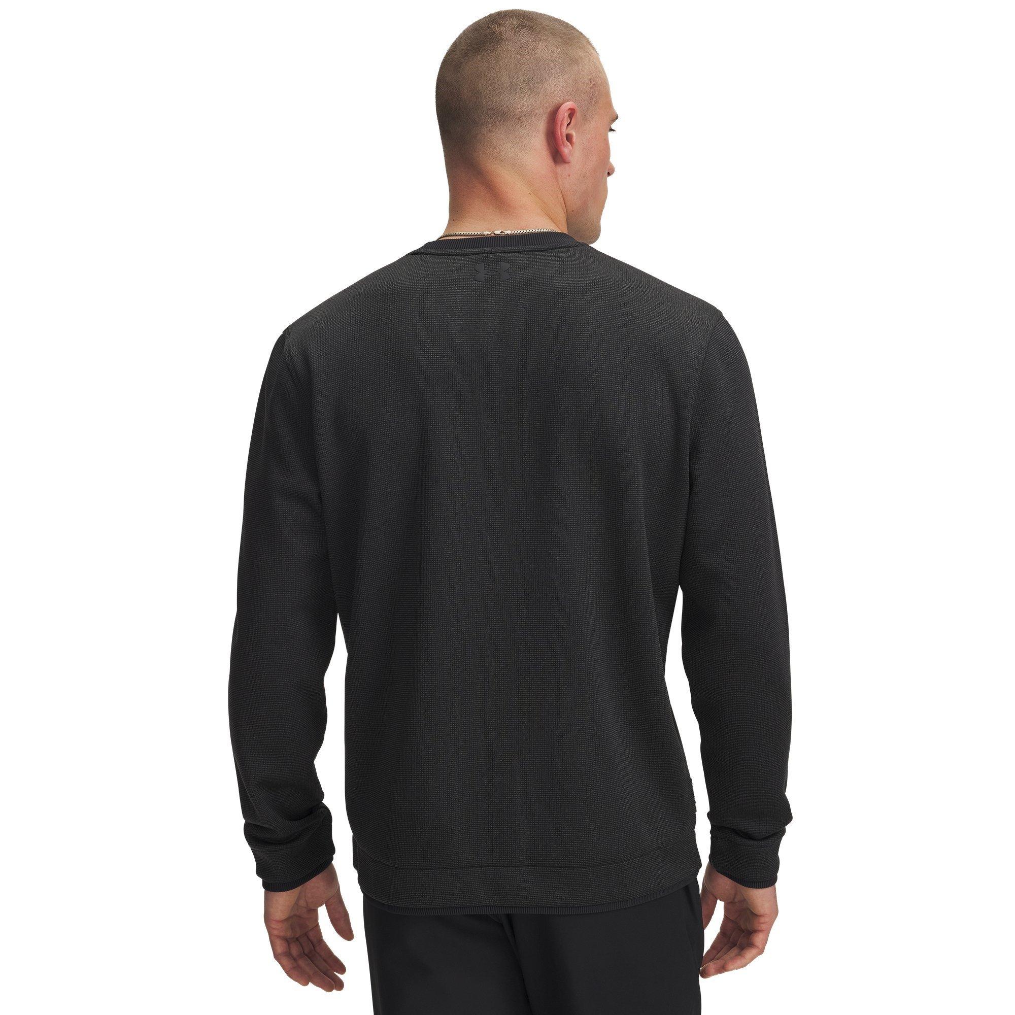 Black - Under Armour - Fleece Crew Neck Jumper - 2