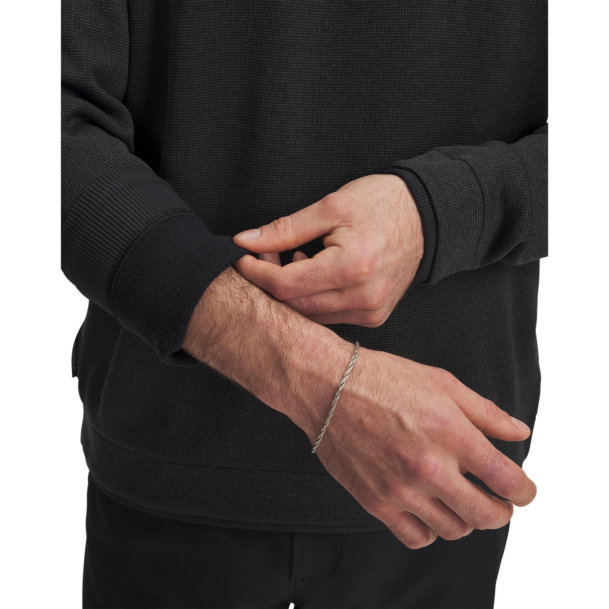 Black - Under Armour - Fleece Crew Neck Jumper - 3