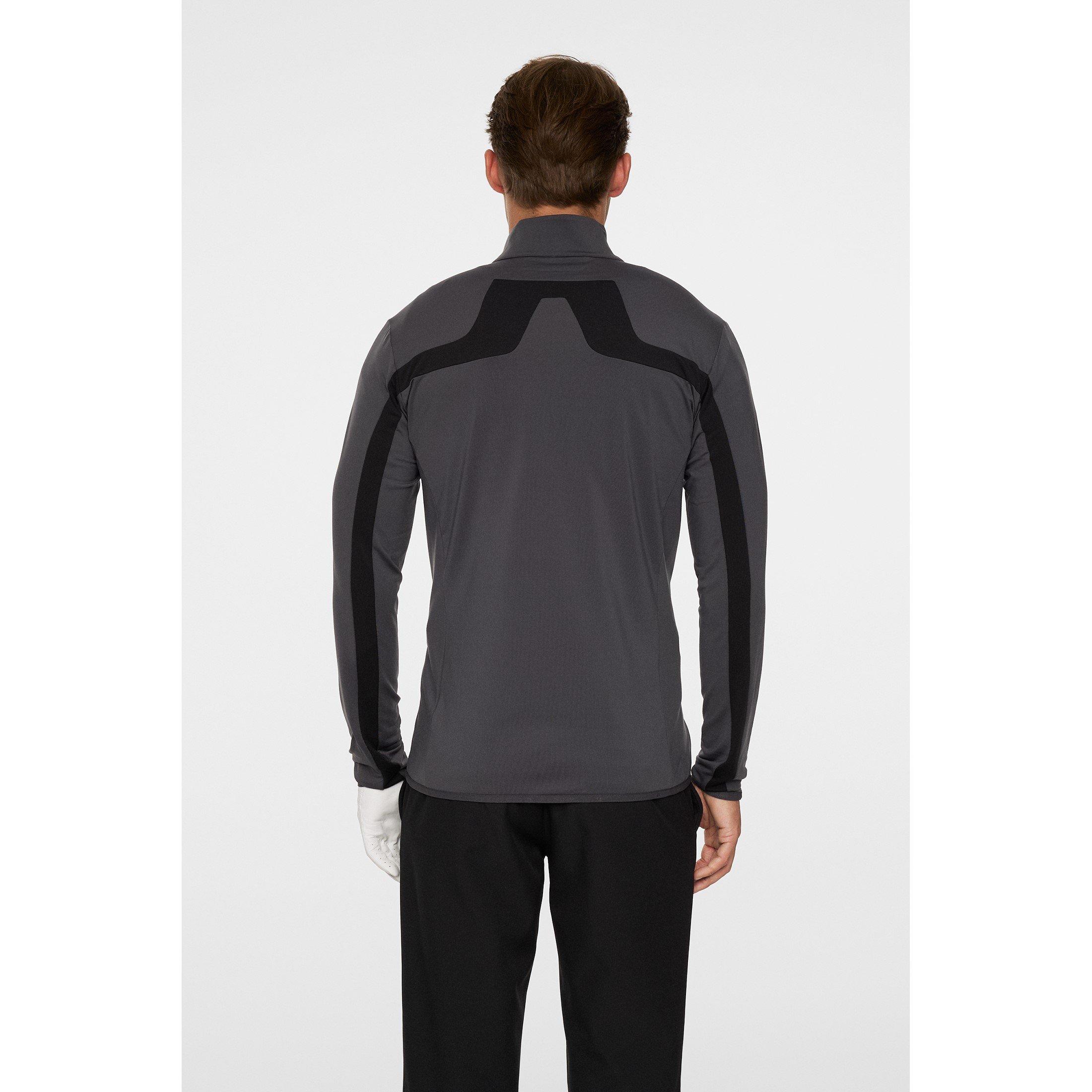 Asphalt - J Lindeberg Golf - Men's Jarvis Mid Layer Pullover - 4