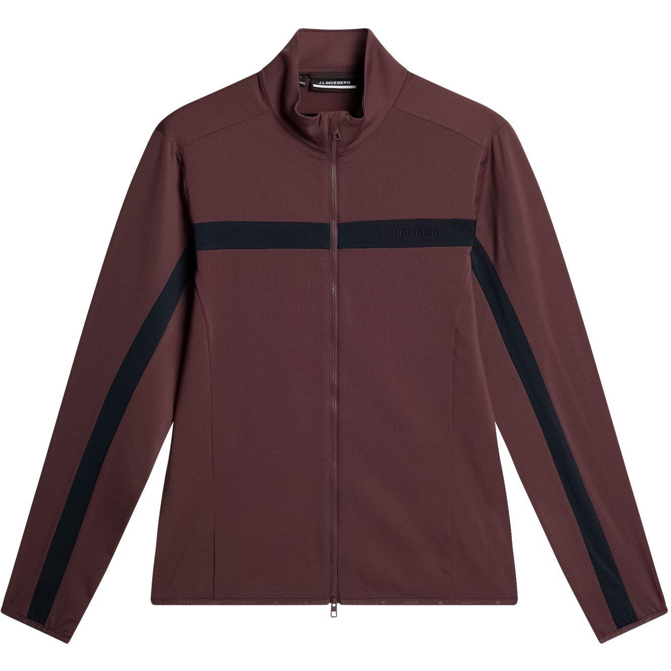 J Lindeberg Golf Men's Jarvis Mid Layer Pullover - Huckleberry - Medium