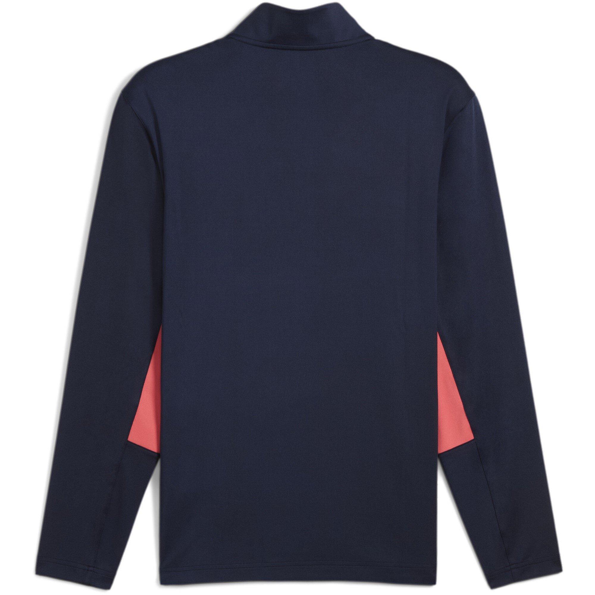 Duboko Mornarsko Plava - Puma - Pure Quarter-Zip Pullover Jumper - 5