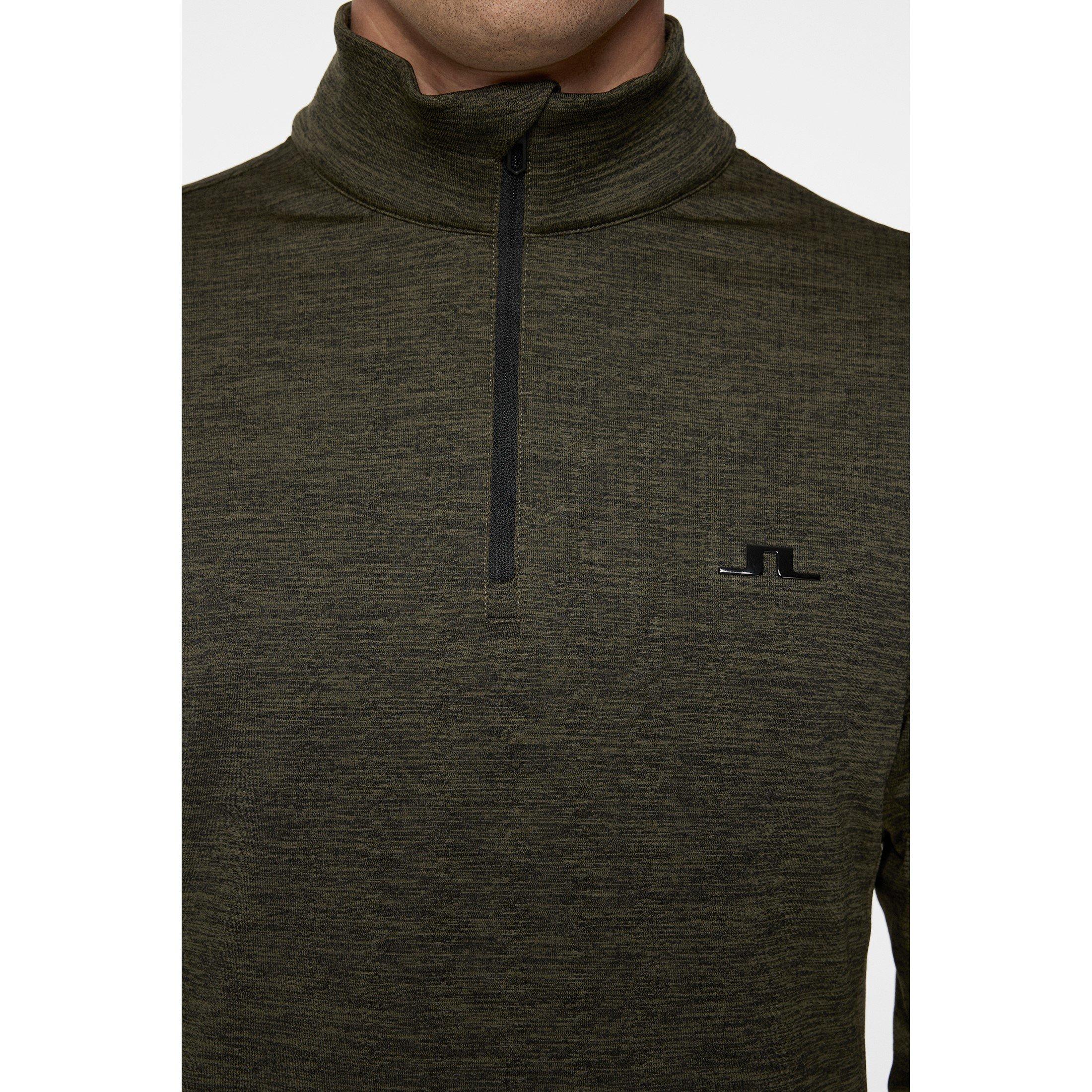 Black/Green - J Lindeberg Golf - Destry quarter Zip Sn52 - 6