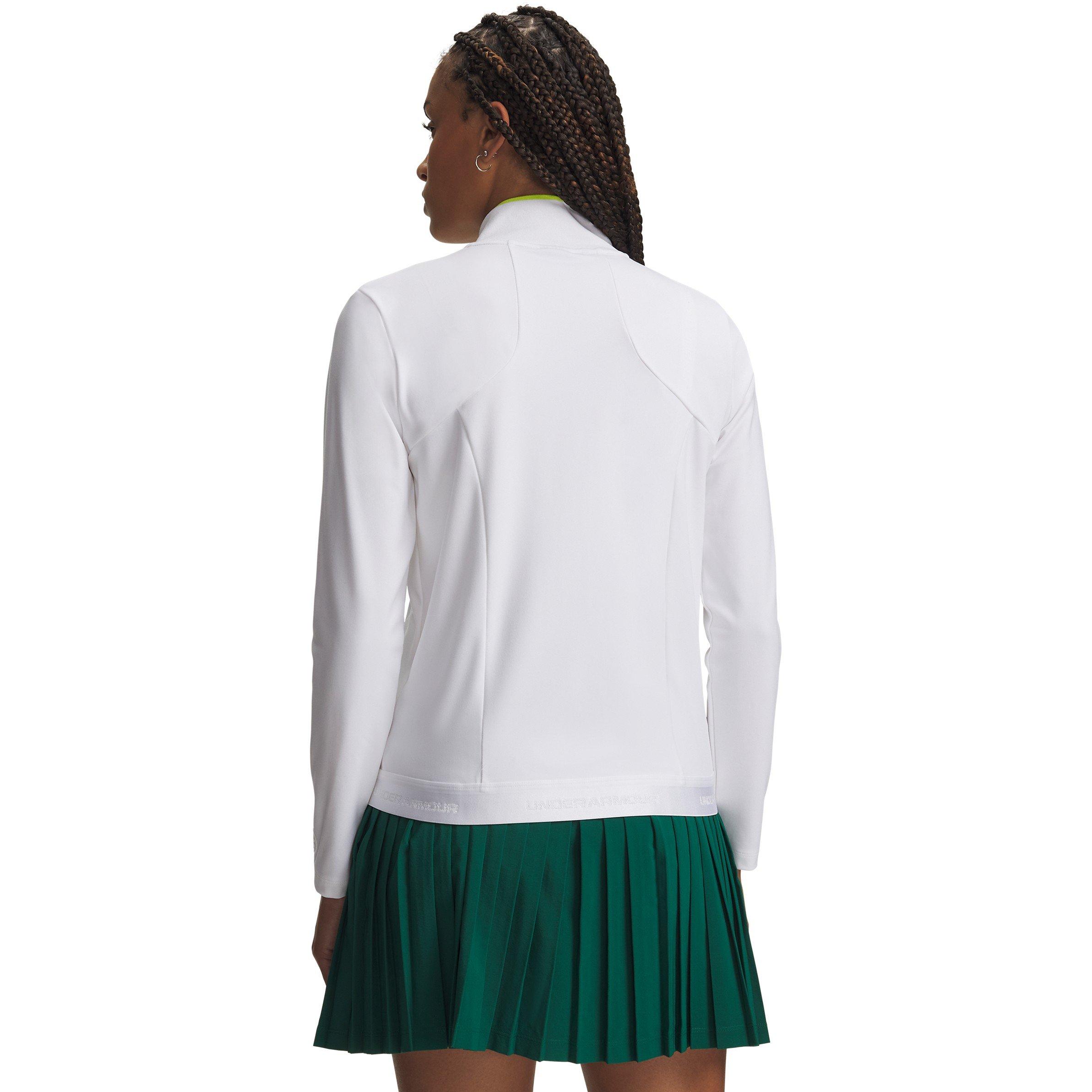 White Green - Under Armour - Women's Drive Full Zip Layer Jumper - 2