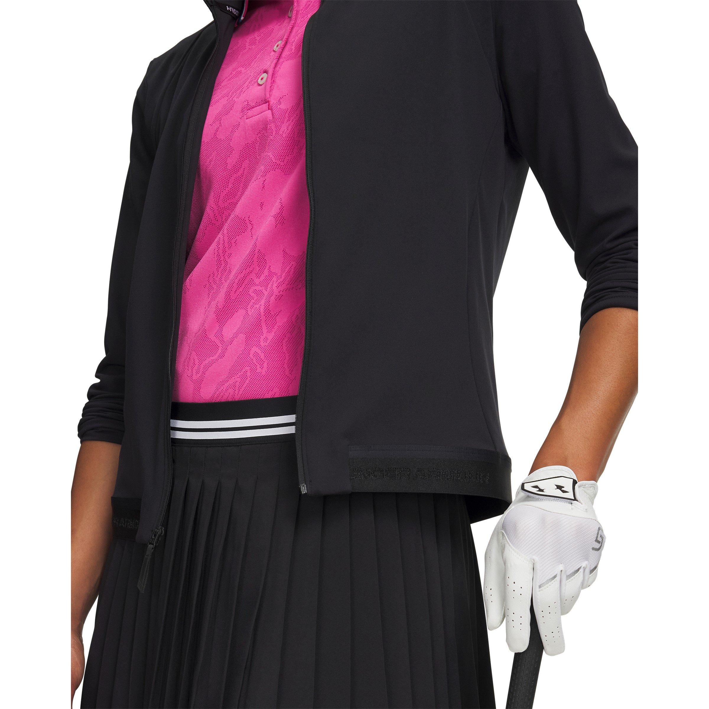 Black/White - Under Armour - Women's Drive Full Zip Layer Jumper - 3