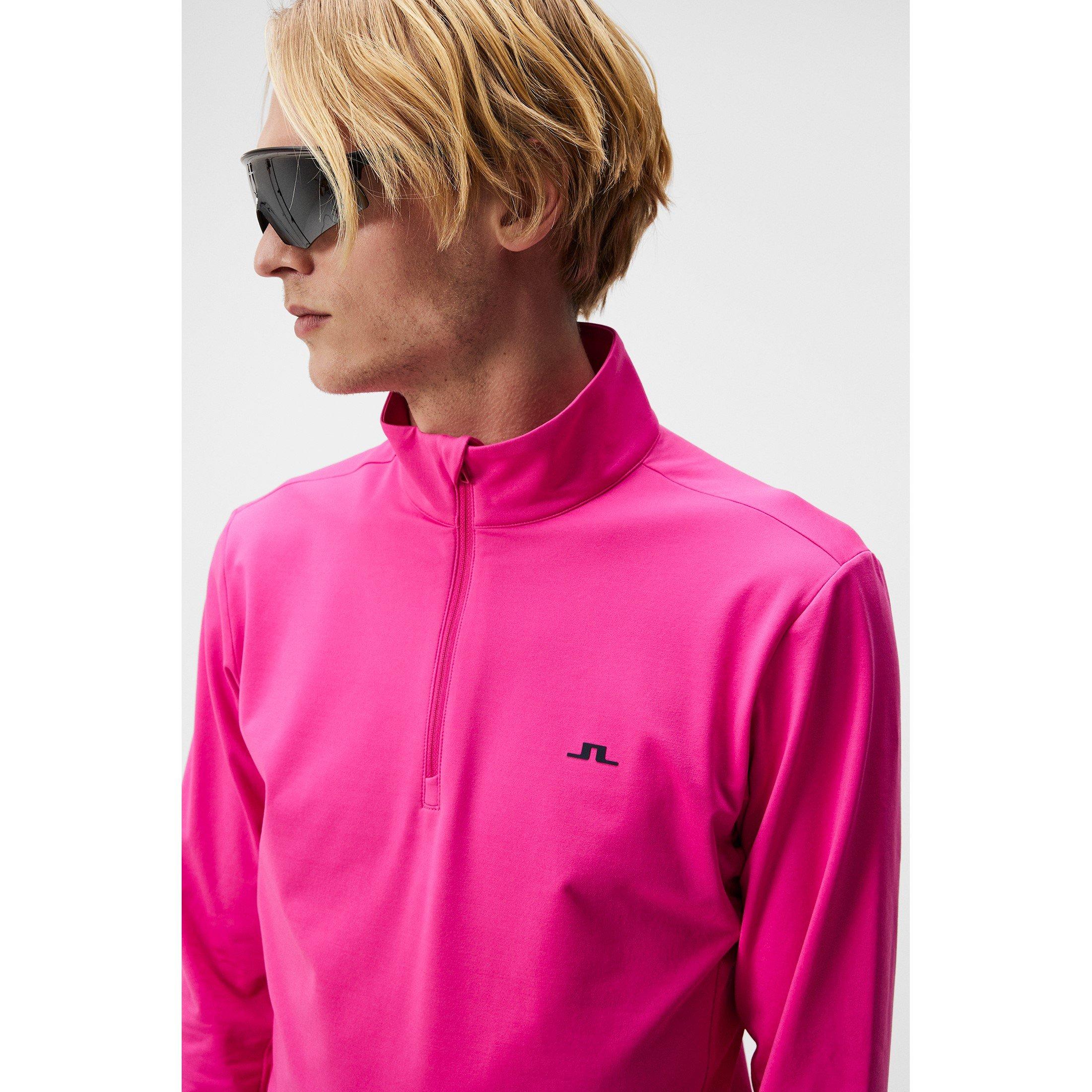 Fuchsia Lila - J Lindeberg Golf - Half-Zip Pullover Jumper - 5