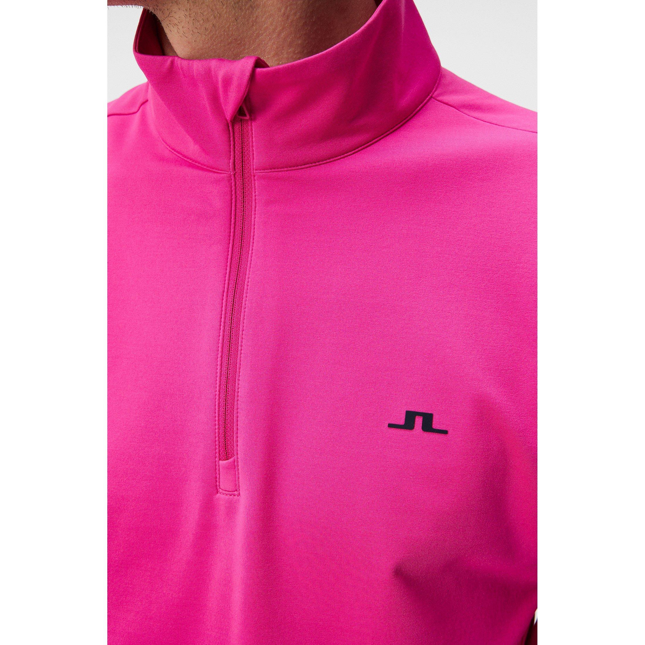 Fuchsia Lila - J Lindeberg Golf - Half-Zip Pullover Jumper - 6