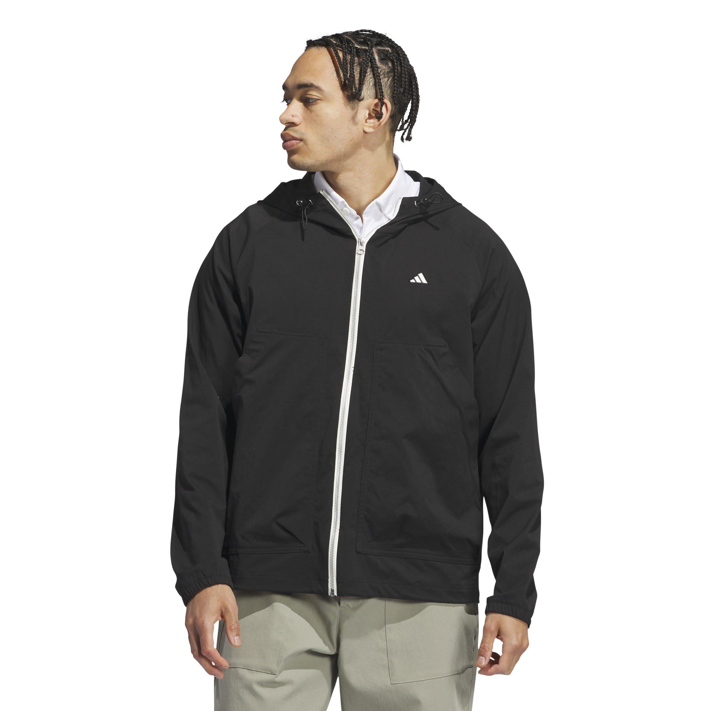 Negro - adidas - Go-to Utility Dwr Full Zip Jacket Mens - 2