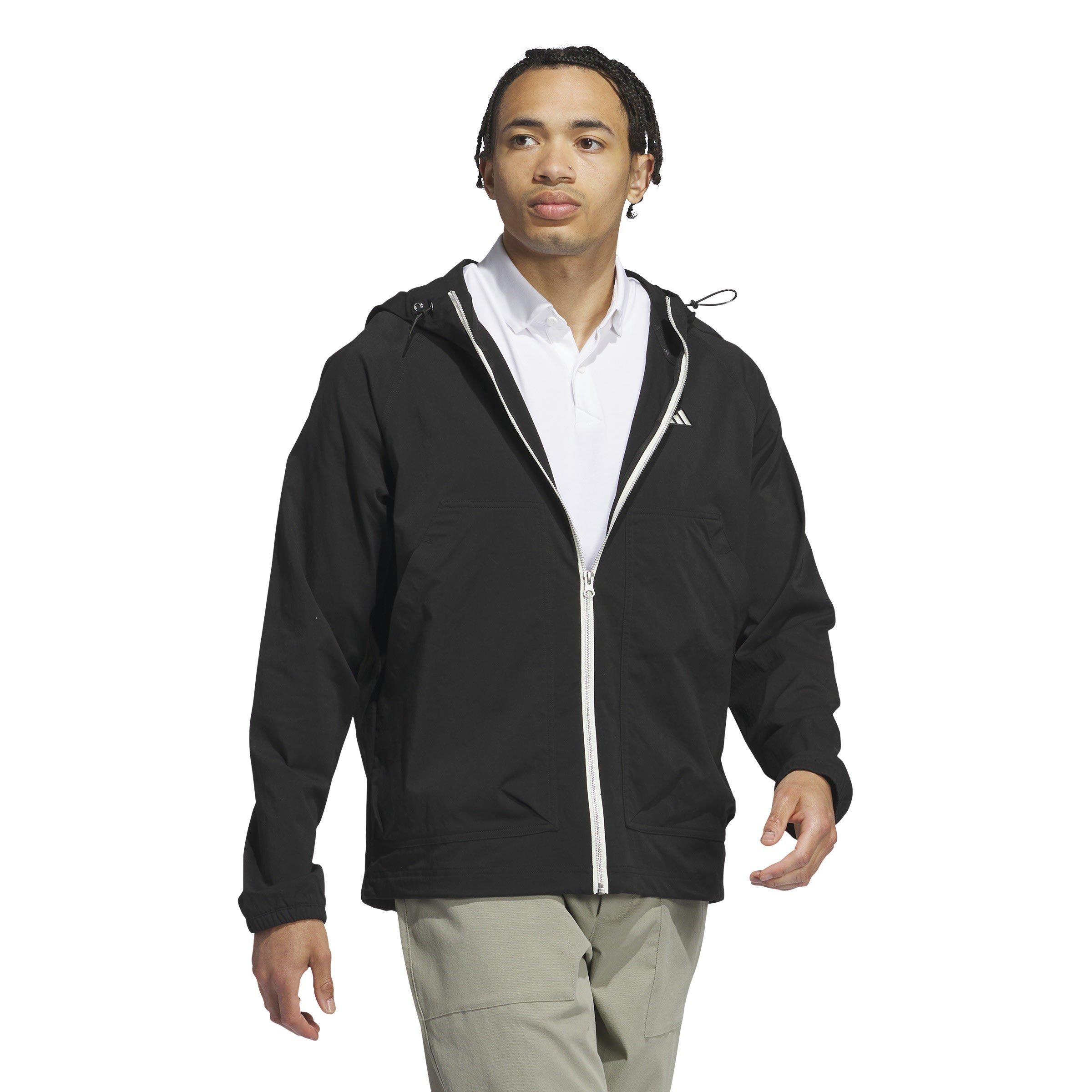 Negro - adidas - Go-to Utility Dwr Full Zip Jacket Mens - 4