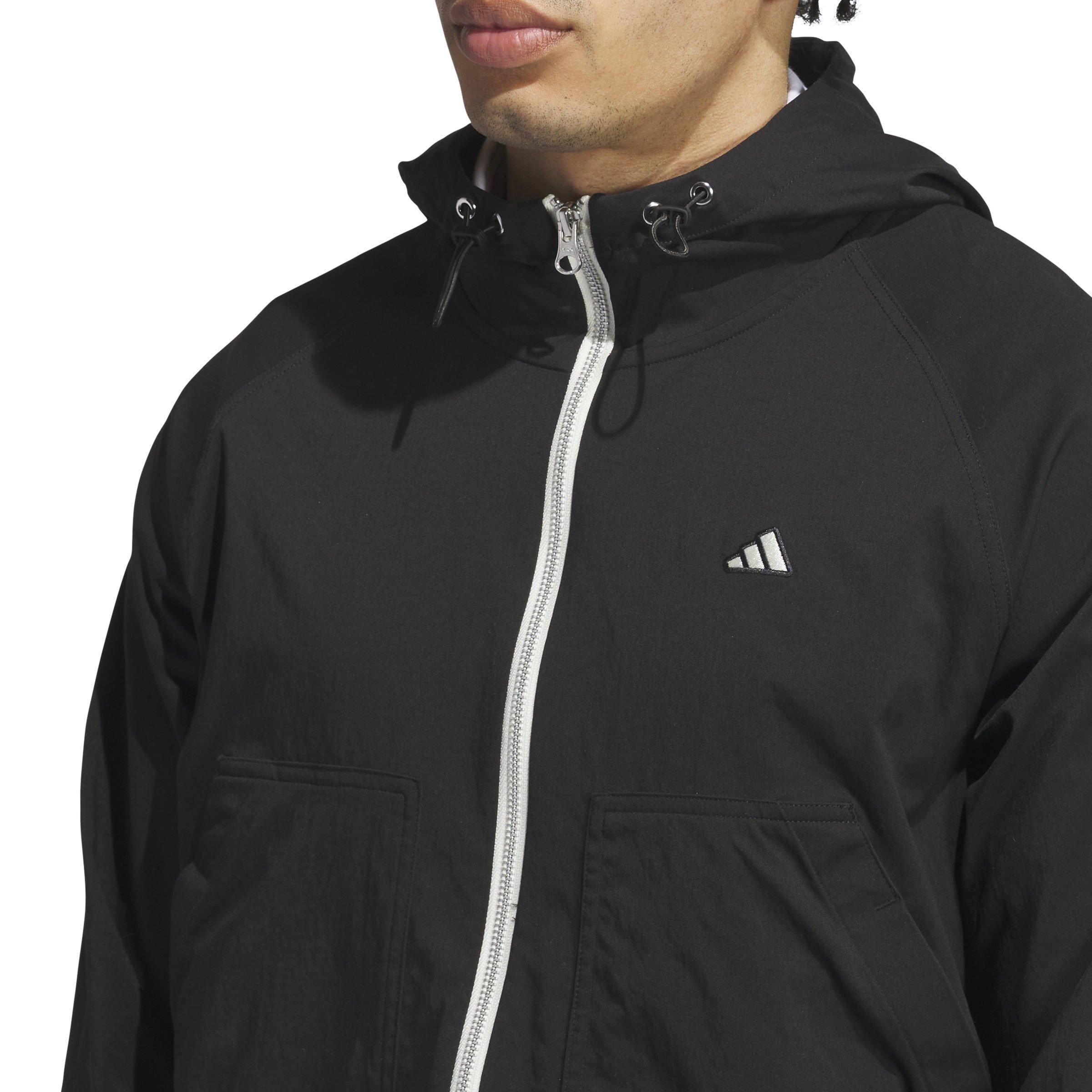 Negro - adidas - Go-to Utility Dwr Full Zip Jacket Mens - 5