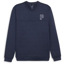 Puma Puma Cloudspun Patch Crewneck Jumper Mens