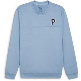 Puma Puma Cloudspun Patch Crewneck Jumper Mens