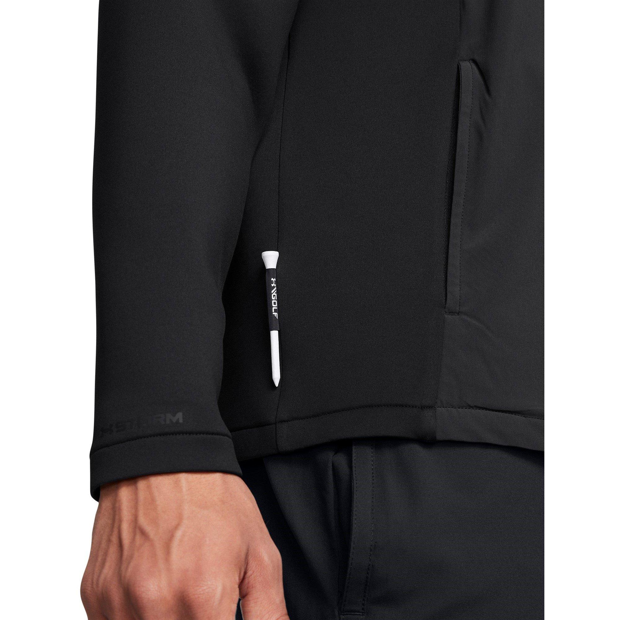 Grey - Under Armour - Men's Drive Pro Moisture-Wicking Stretchy Knit Waterproof Vest - 5