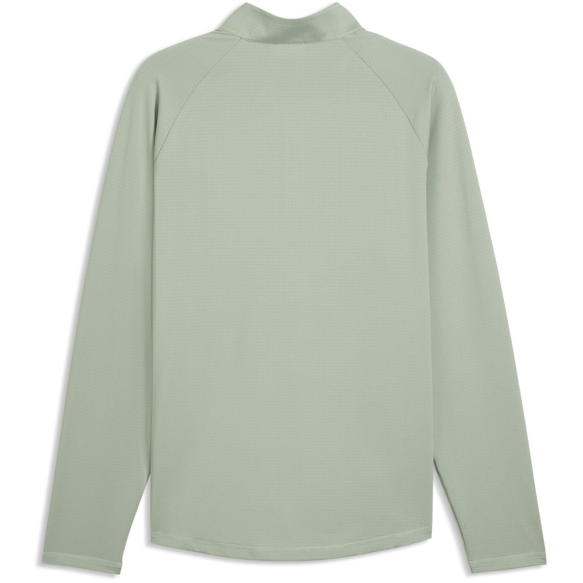 Green - Puma - Men's Pure Grid 1/4 Zip Pullover - 2
