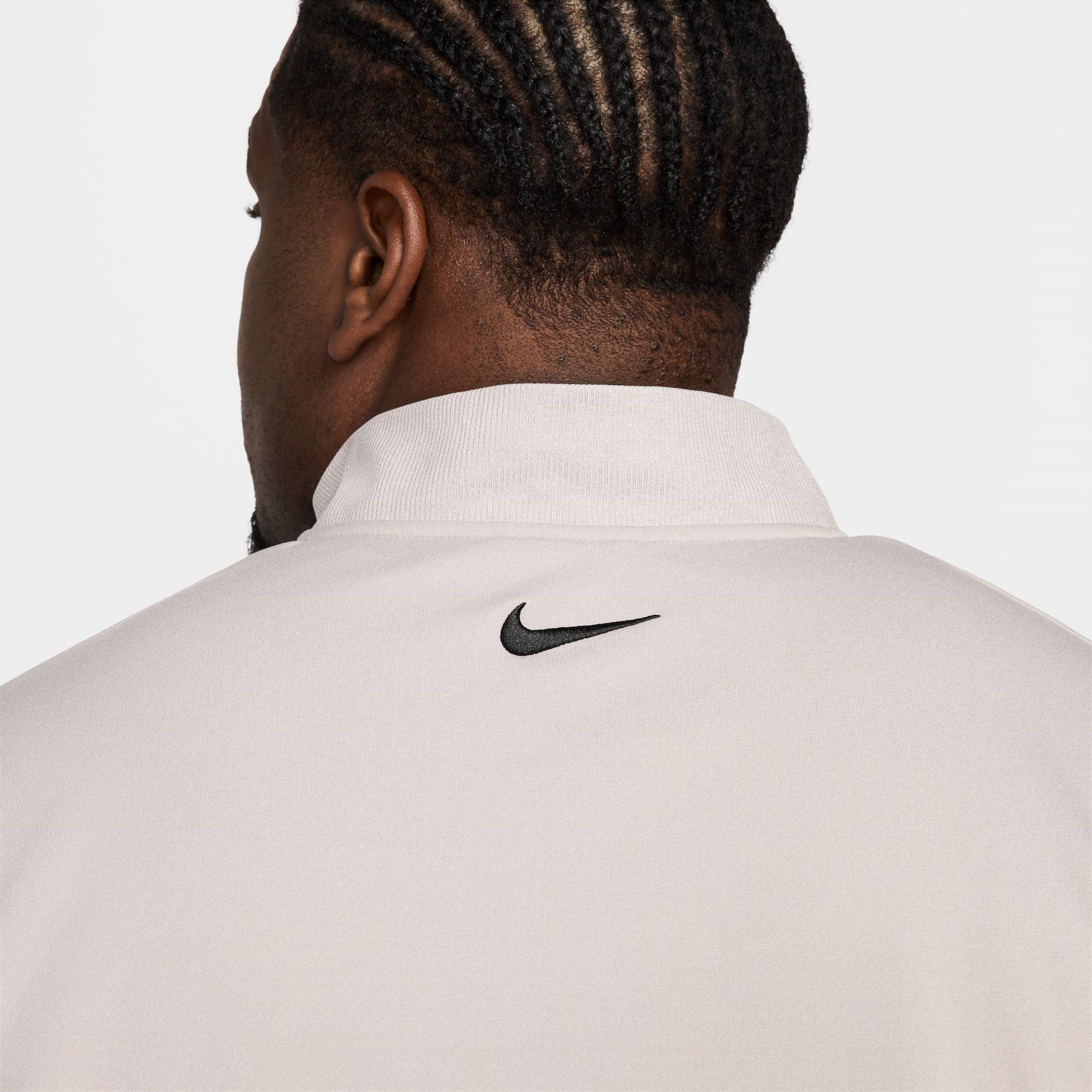 Collg Grey/Blk - Nike - Mens Tour Half Zip Golf Top - 12