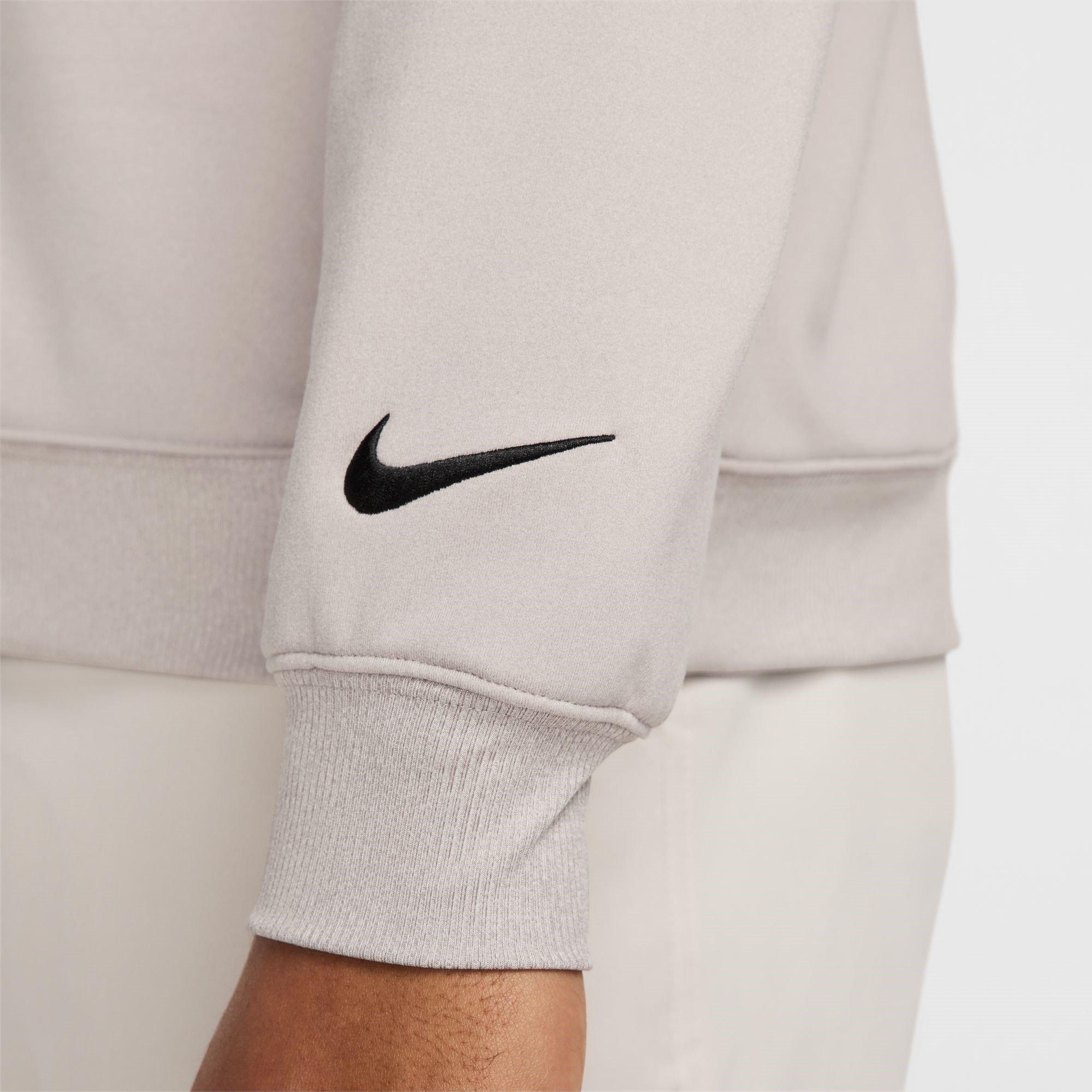 Collg Grey/Blk - Nike - Mens Tour Half Zip Golf Top - 4