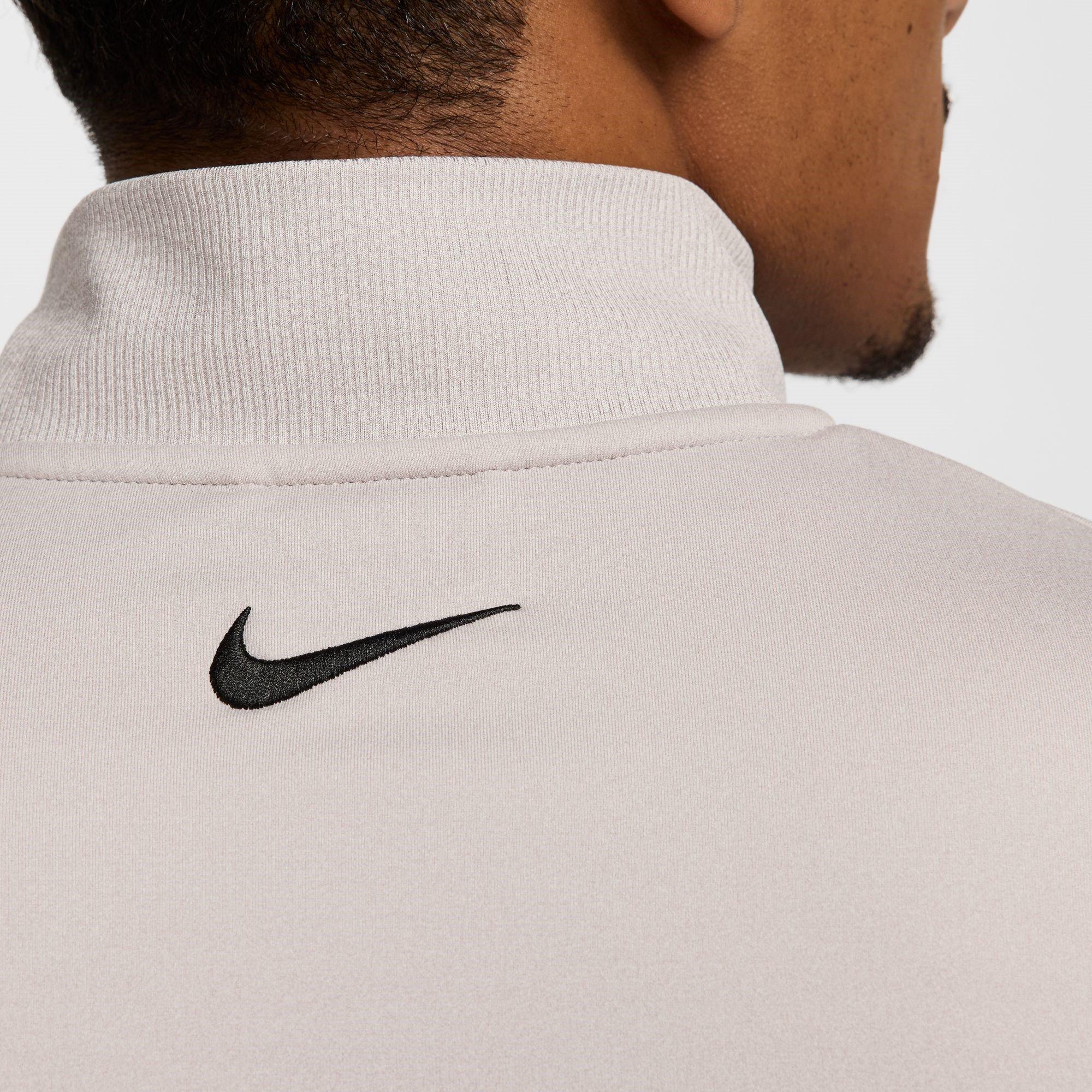 Collg Grey/Blk - Nike - Mens Tour Half Zip Golf Top - 6