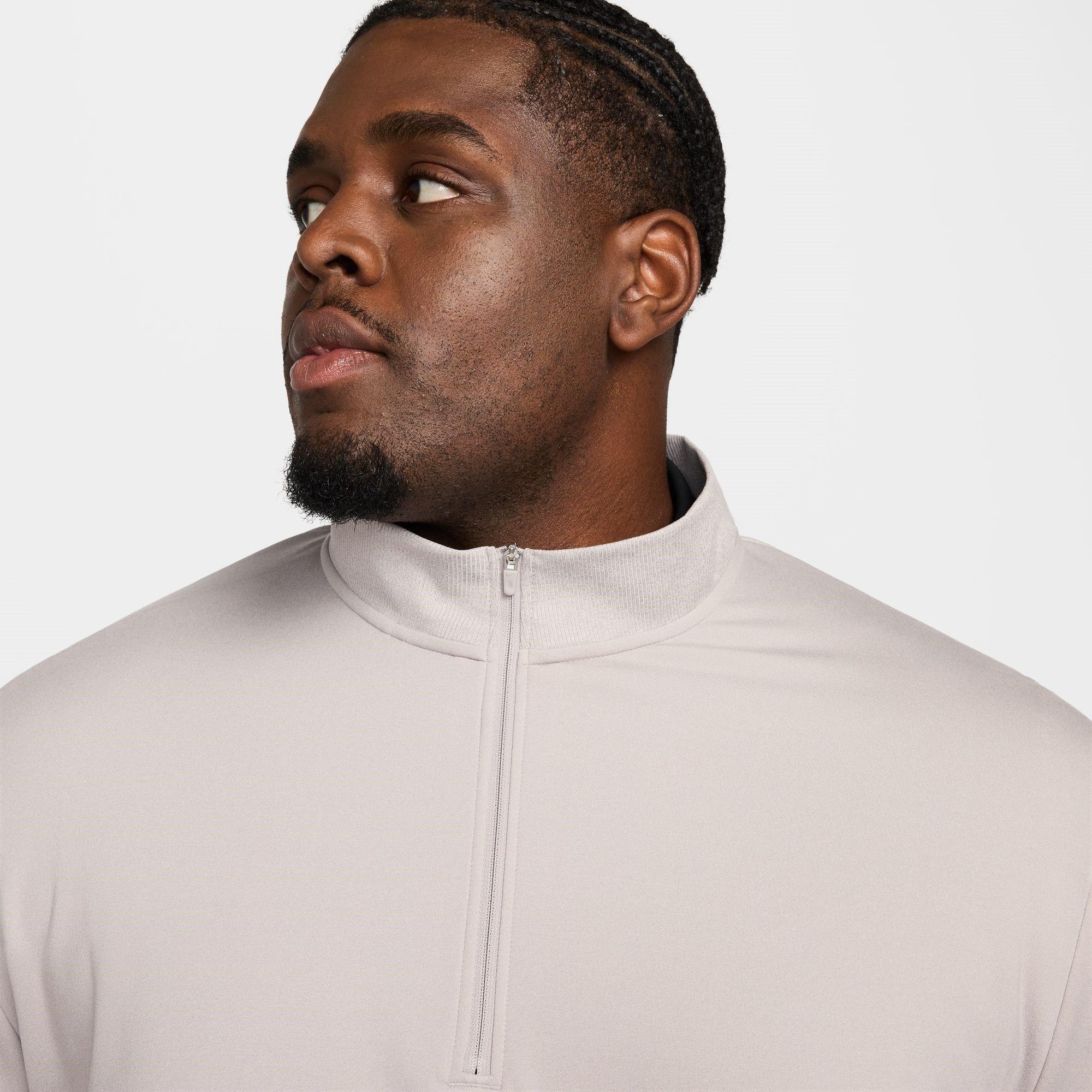 Collg Grey/Blk - Nike - Mens Tour Half Zip Golf Top - 10