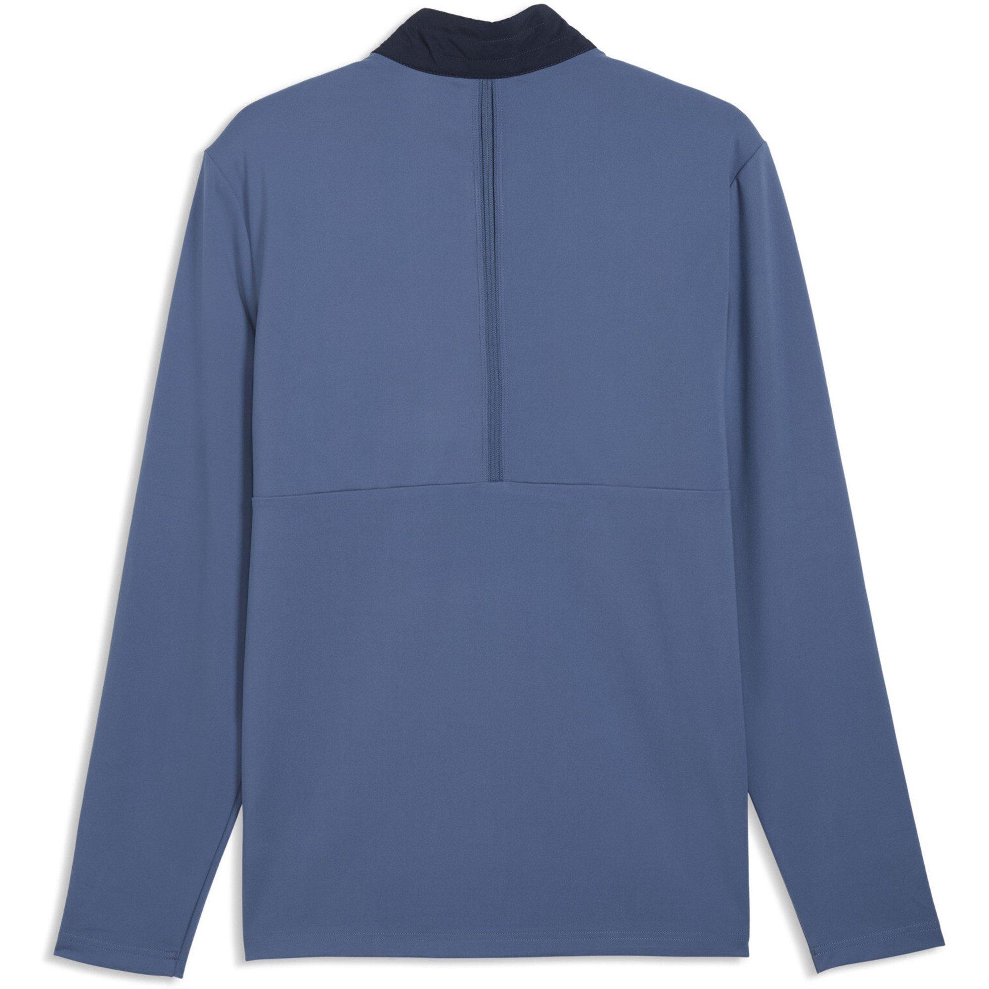 Navy - Puma - Men's 1/4 Zip Pullover - 2