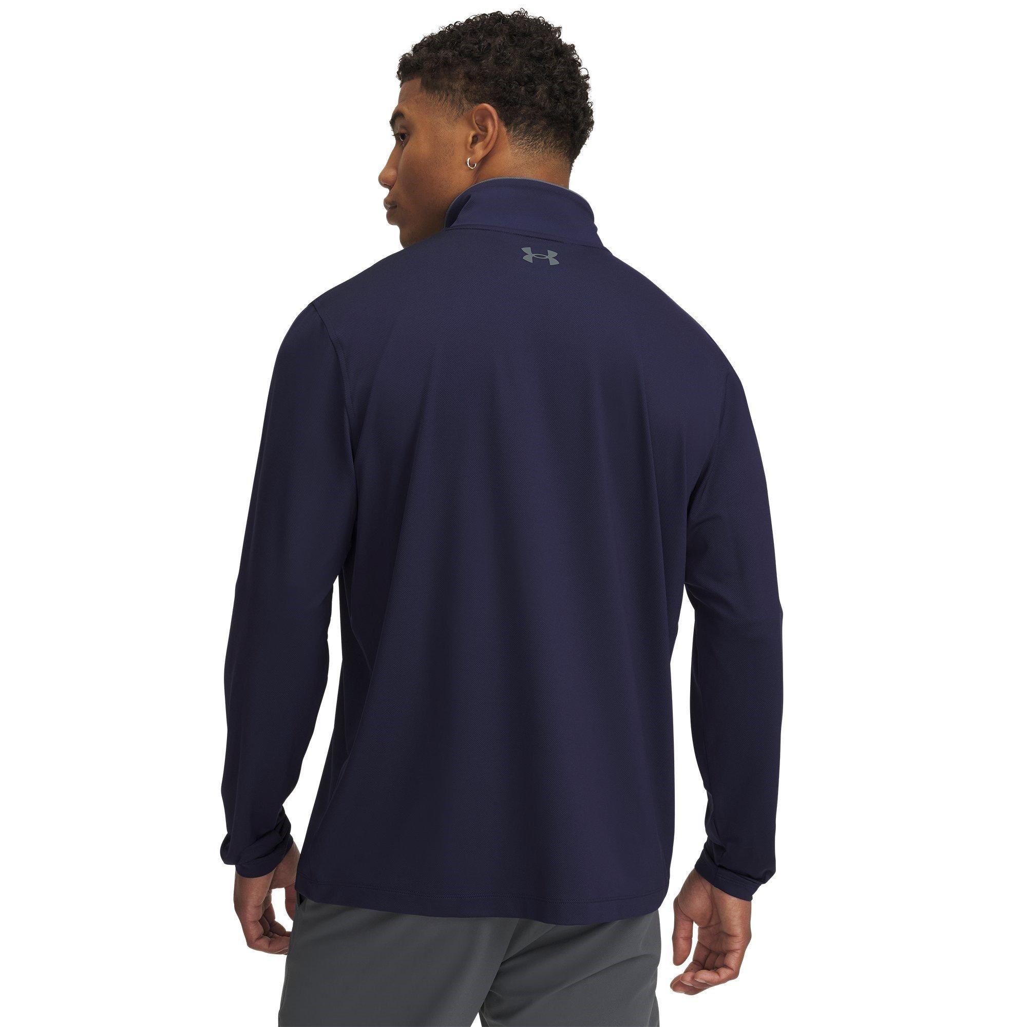 Midnight Navy - Under Armour - Armour Match Play ¼ Zip Men's - 4