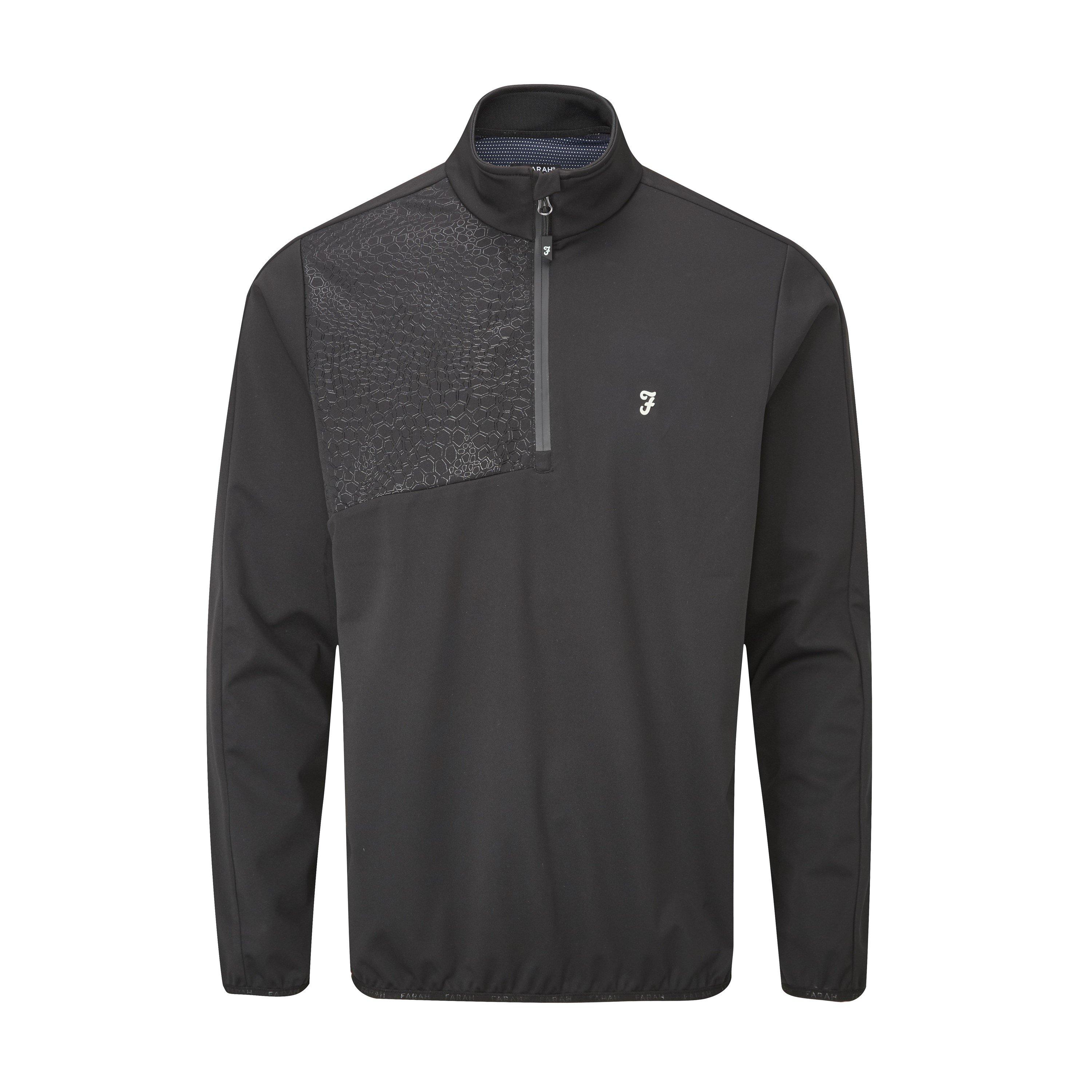 Black - Farah - Abbot Pullover Jumper