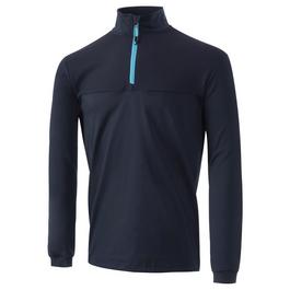 Island Green IslandGreen Golf Rib Yoke Zip Top Layer Mens