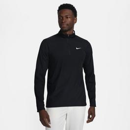 Nike Tour Mens Dri FIT ADV 1 2 Zip Golf Top