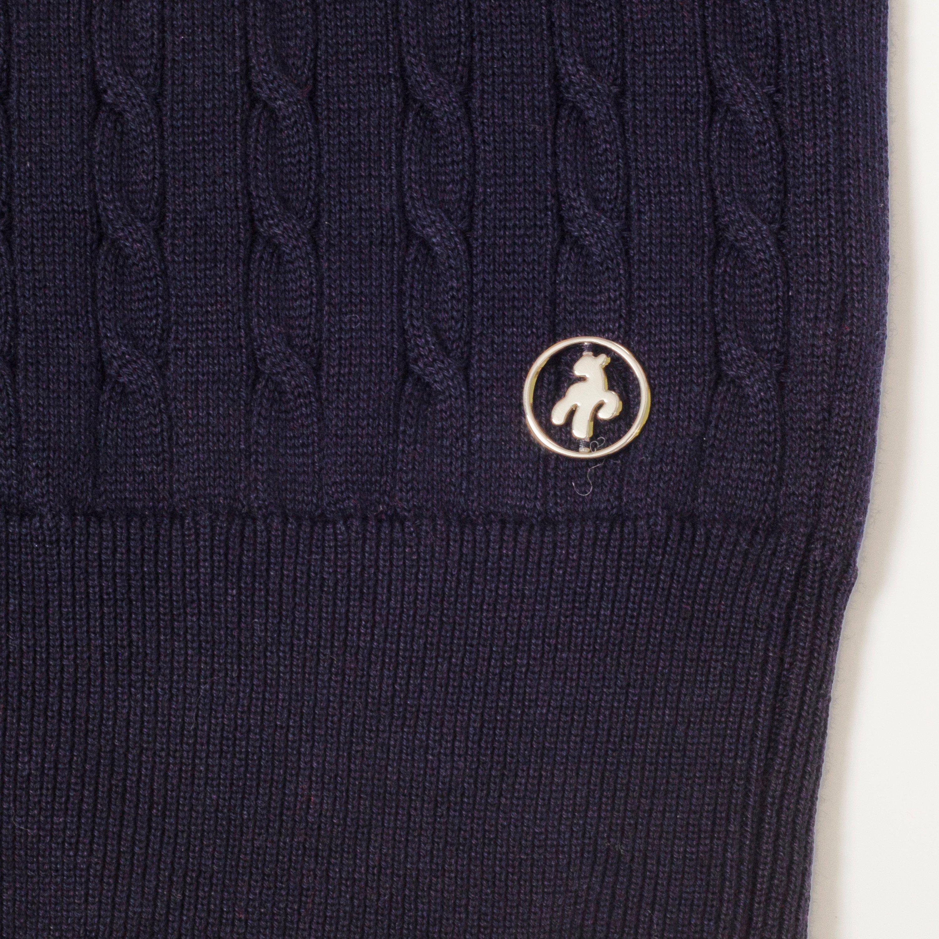 Navy - Calvin Klein Golf - Knitted Sweater Vest - 8