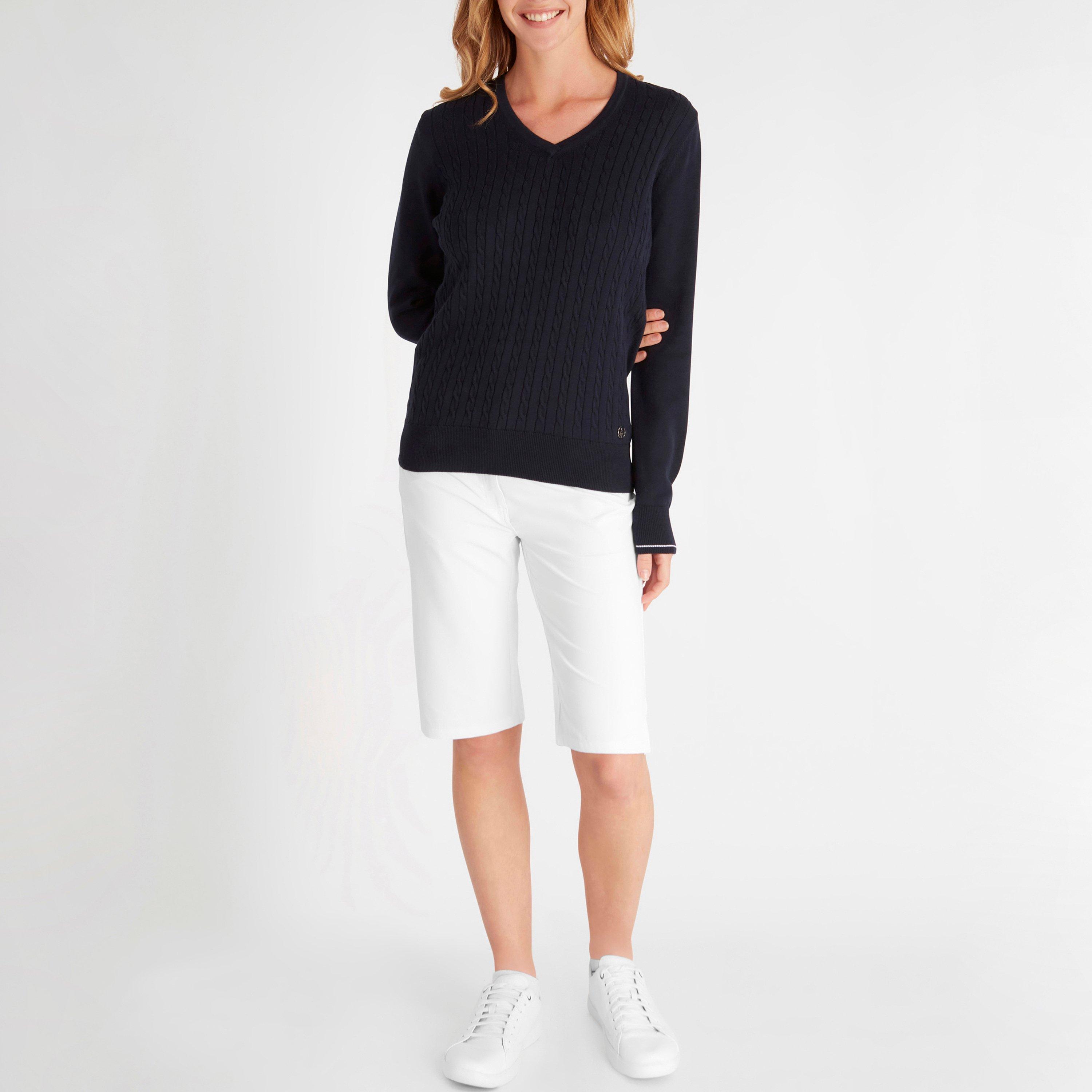 Navy - Calvin Klein Golf - Knitted Sweater Vest - 4