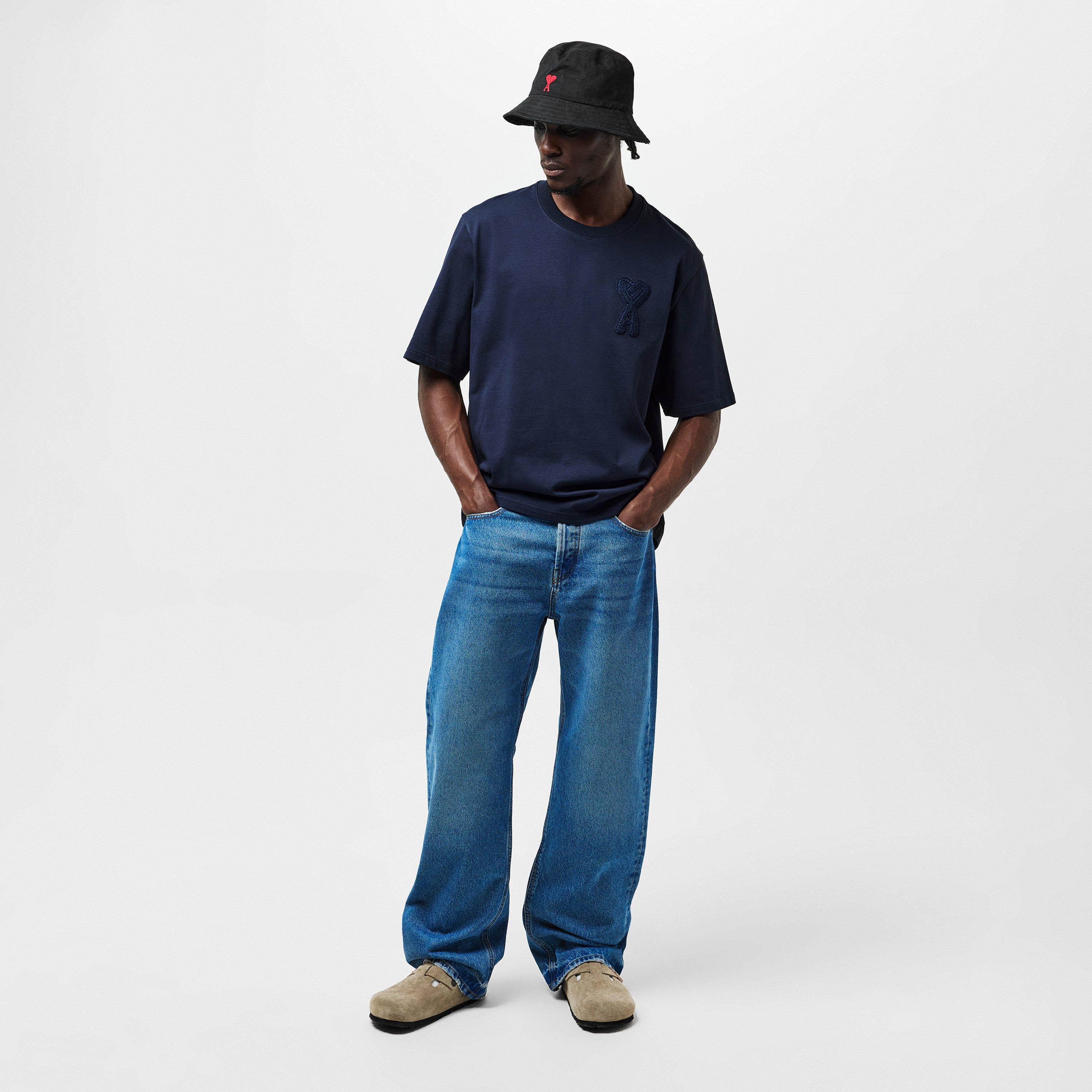 Black 001 - Ami Paris - Men's Bucket Hat - 5