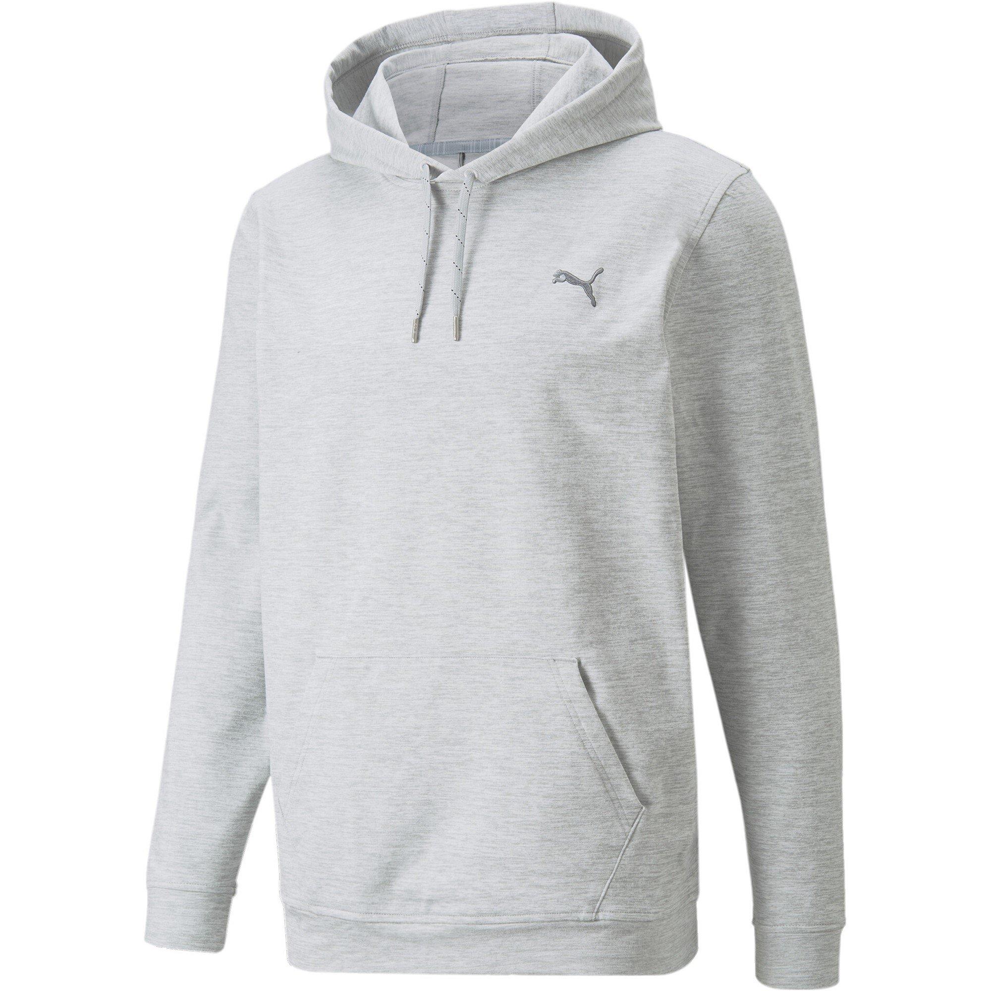 Heather Grey - Puma - Cloudspun Progress Hoodie Mens - 1