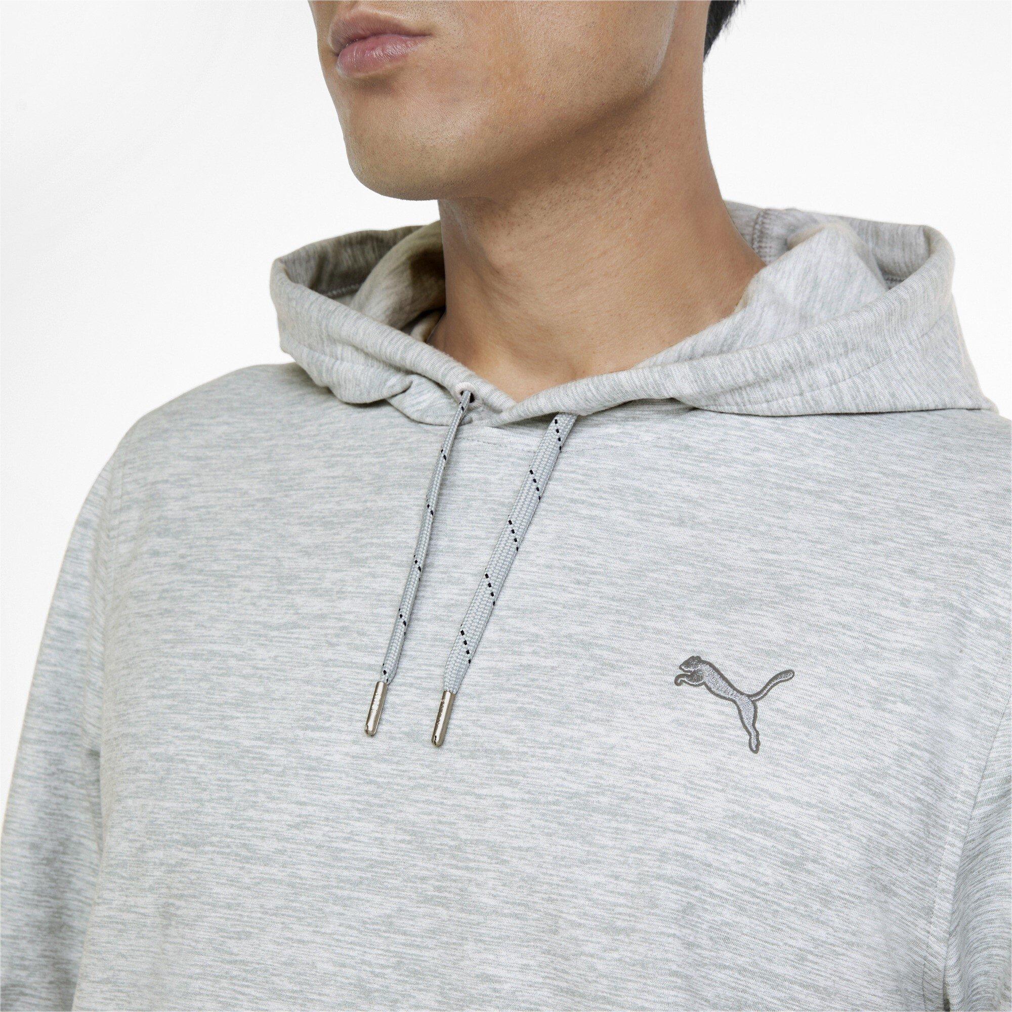 Heather siva - Puma - Cloudspun Progress Hoodie Mens - 5