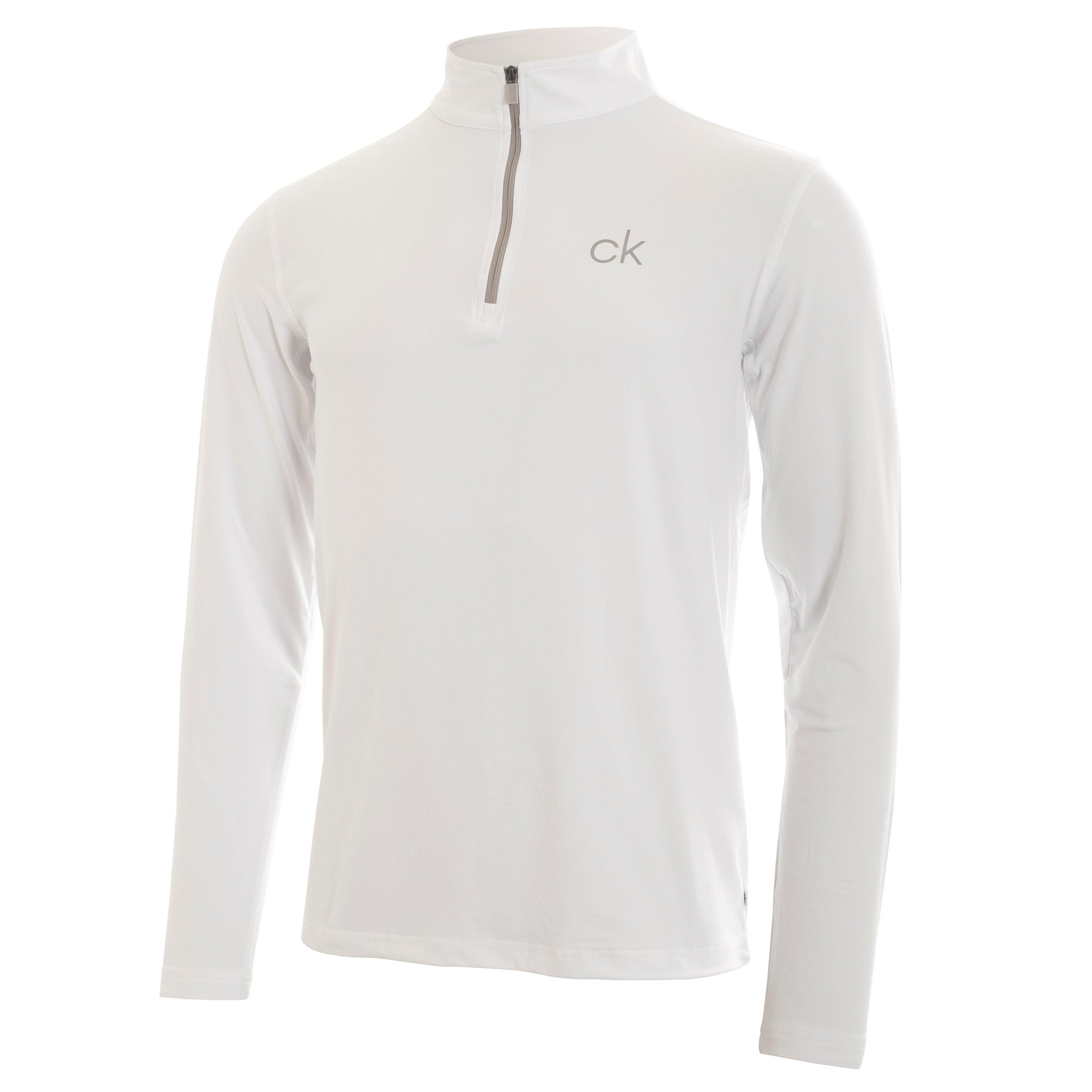 Calvin Klein Golf Men's Ck Newport Zip Top - White - X Large