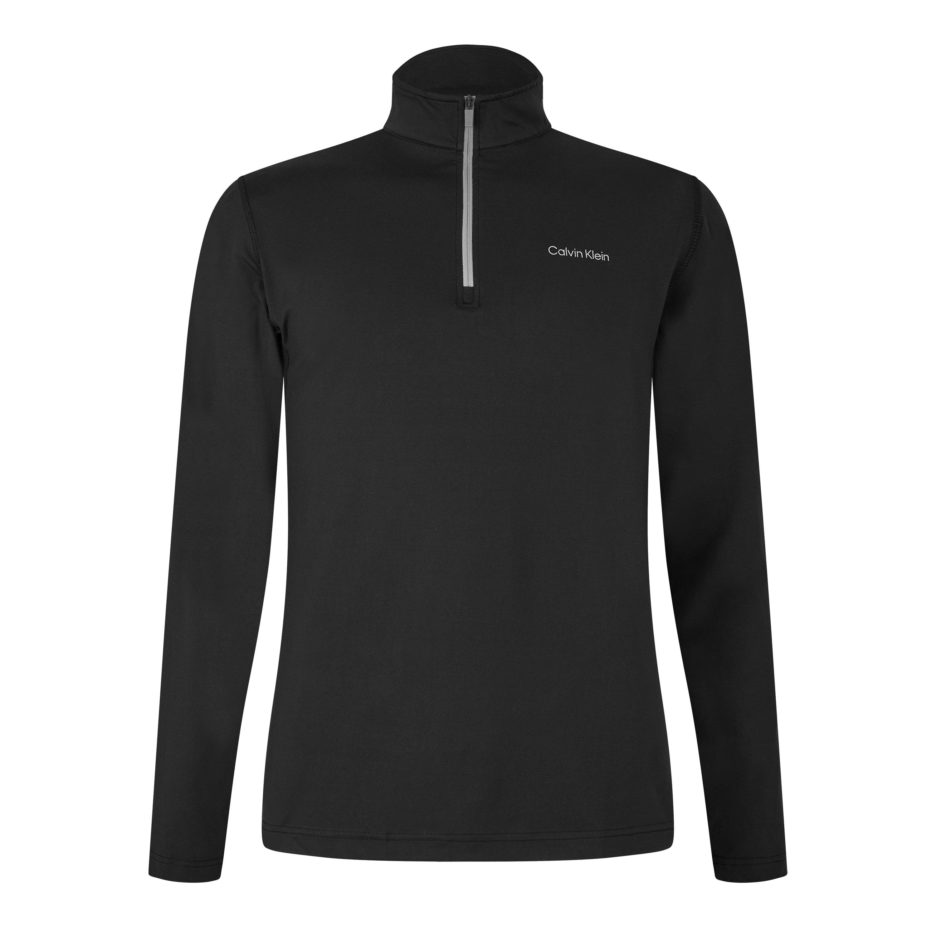 Black - Calvin Klein Golf - CK Newport Zip Top - 1